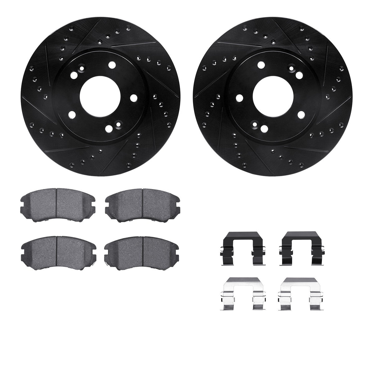 Dynamic Friction Company Disc Brake Kit 8512-21014
