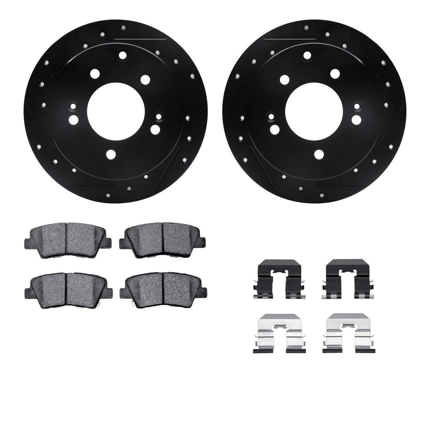 Dynamic Friction Company Disc Brake Kit 8512-21018