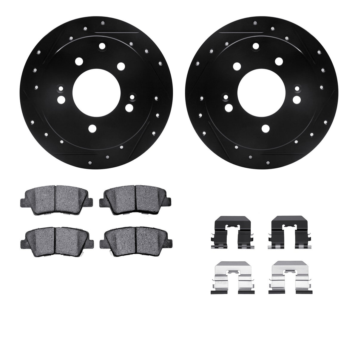 Dynamic Friction Company Disc Brake Kit 8512-21018