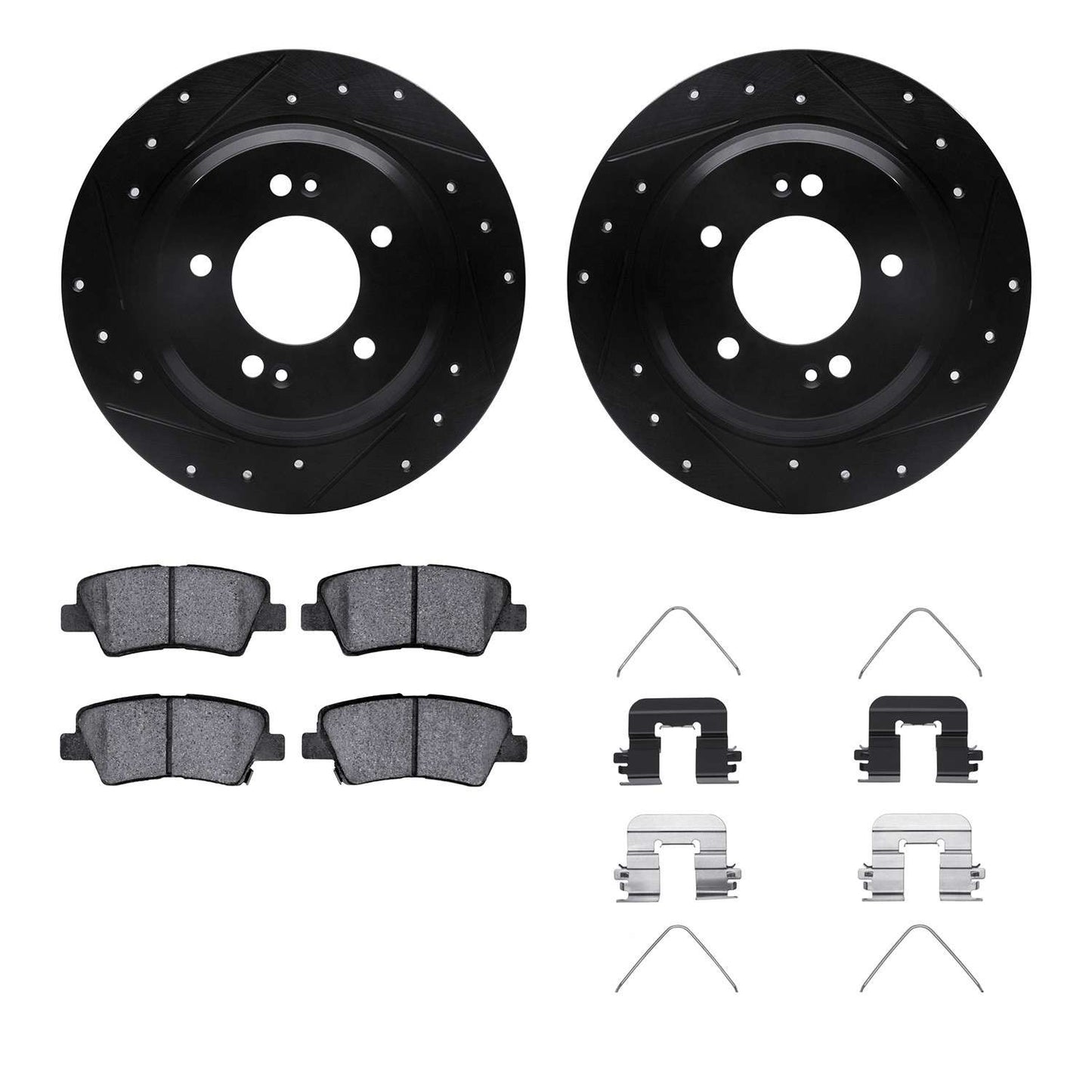 Dynamic Friction Company Disc Brake Kit 8512-21021