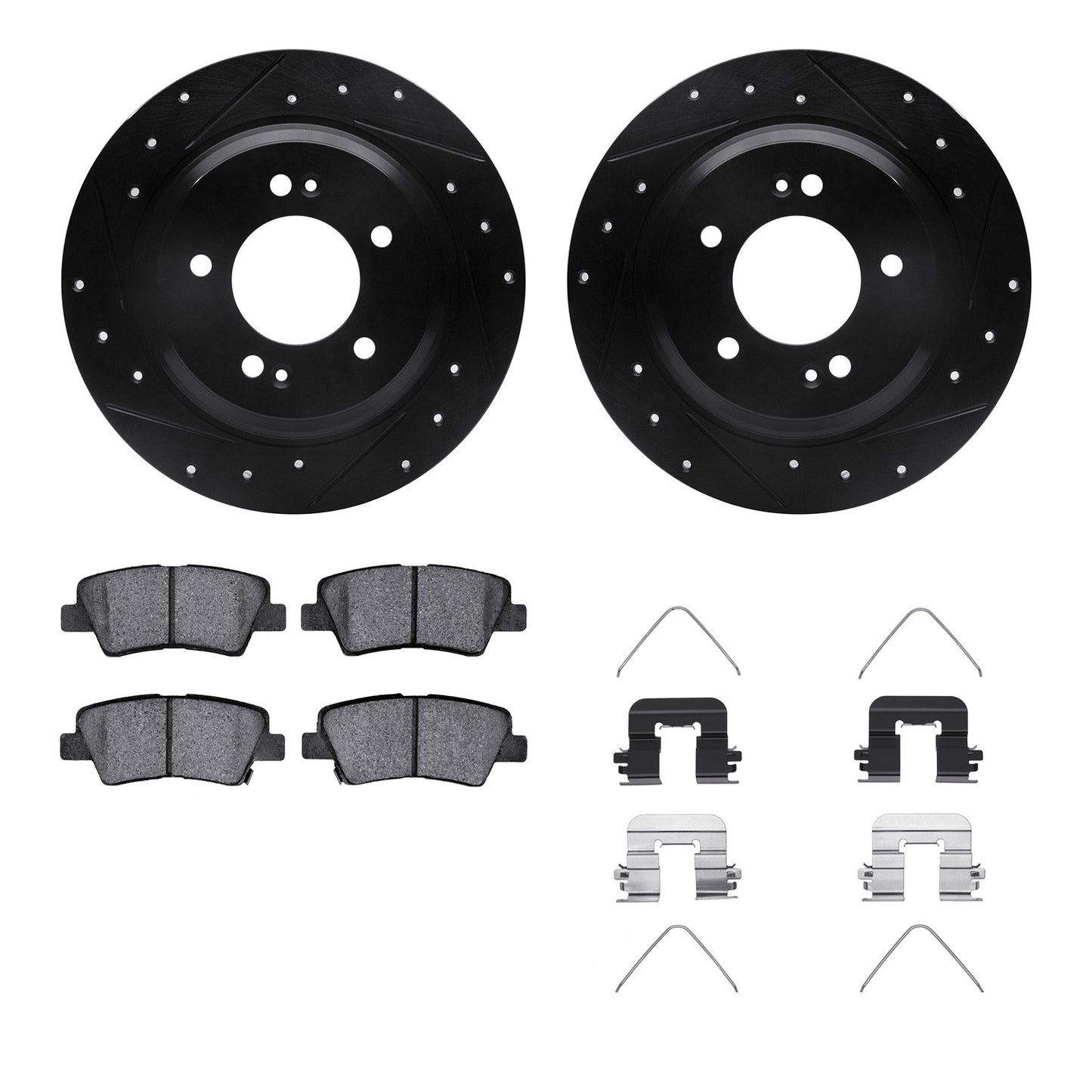 Dynamic Friction Company Disc Brake Kit 8512-21021