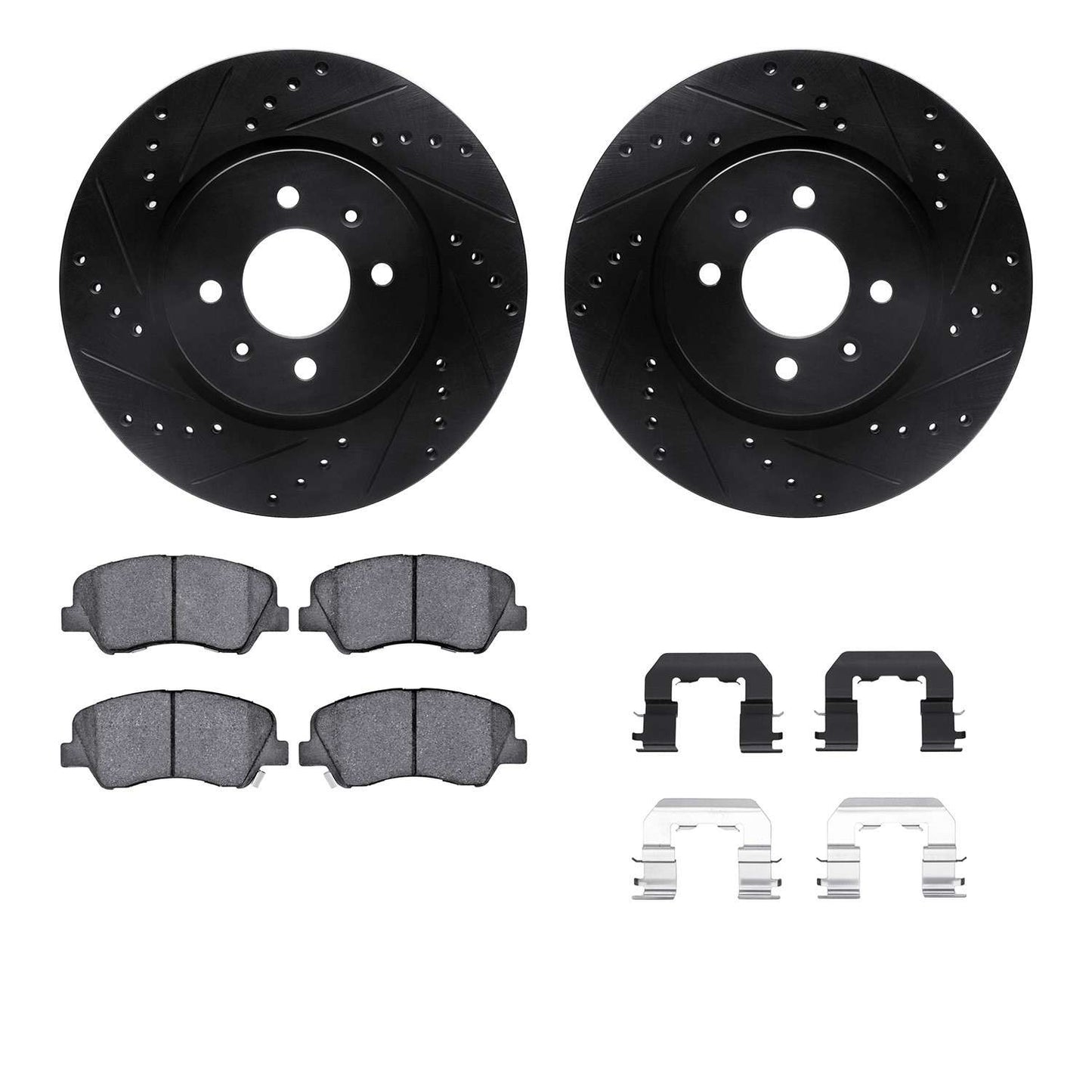 Dynamic Friction Company Disc Brake Kit 8512-21024