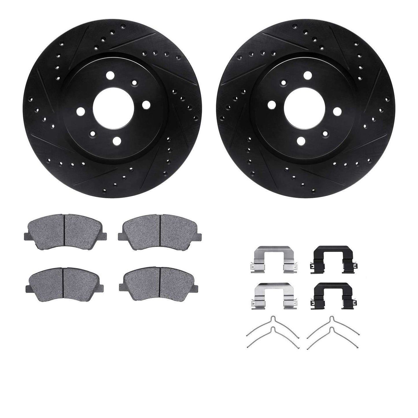 Dynamic Friction Company Disc Brake Kit 8512-21026