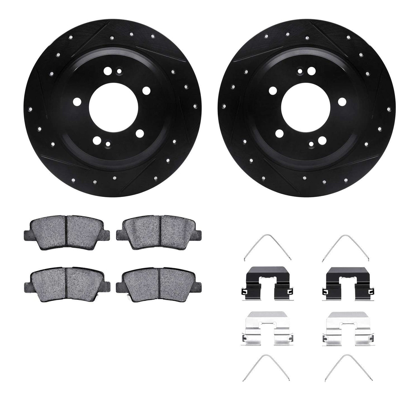 Dynamic Friction Company Disc Brake Kit 8512-21033
