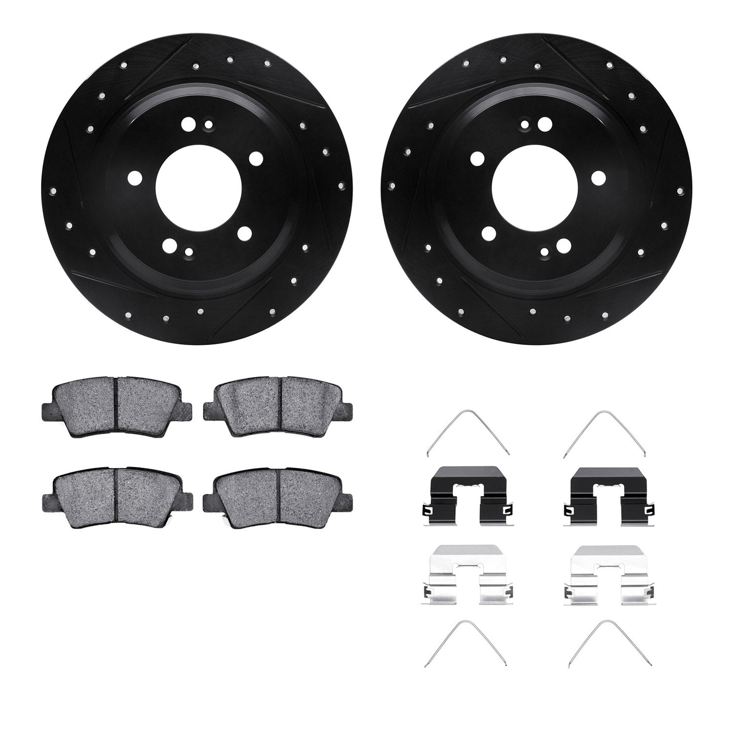 Dynamic Friction Company Disc Brake Kit 8512-21033
