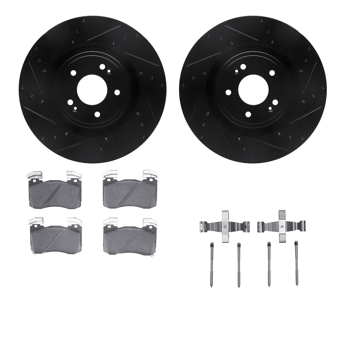 Dynamic Friction Company Disc Brake Kit 8512-21046
