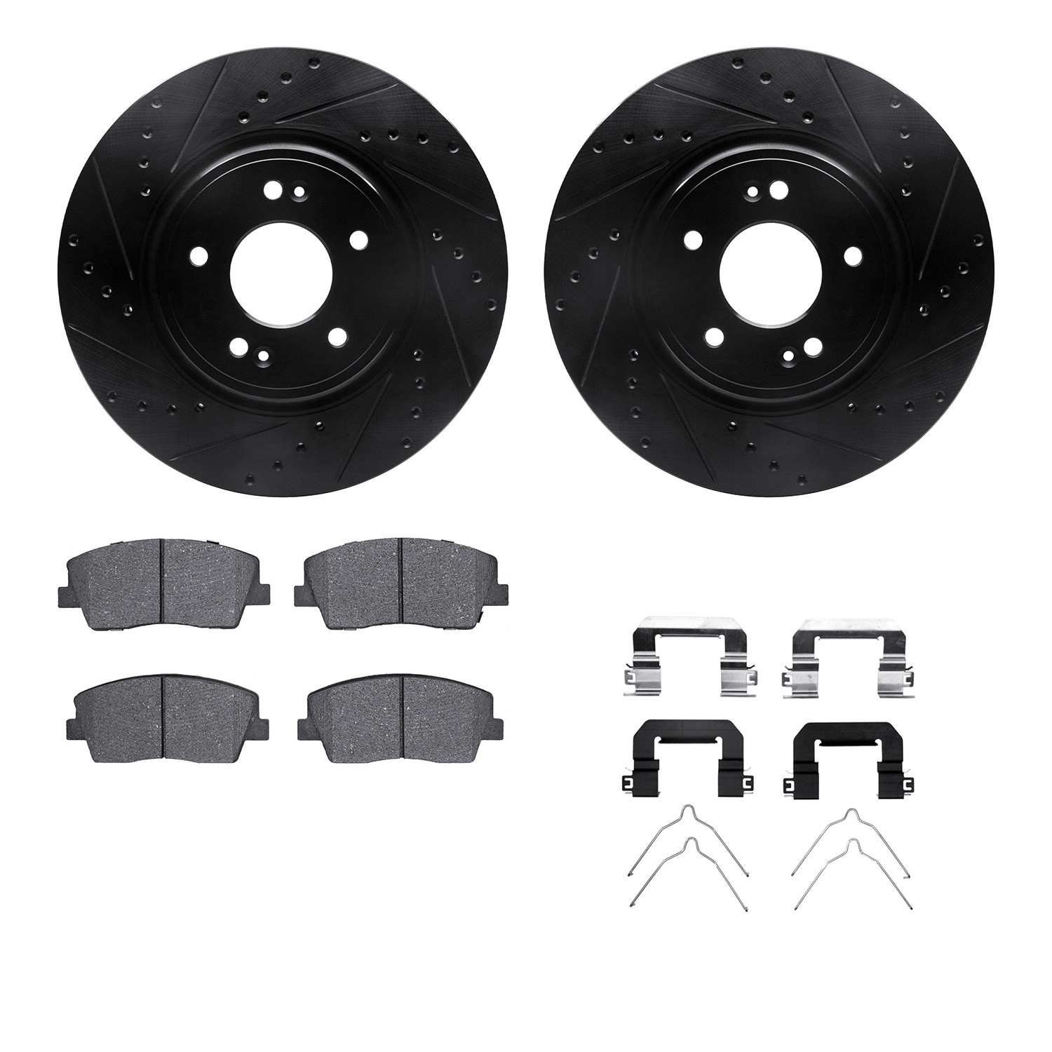 Dynamic Friction Company Disc Brake Kit 8512-21051