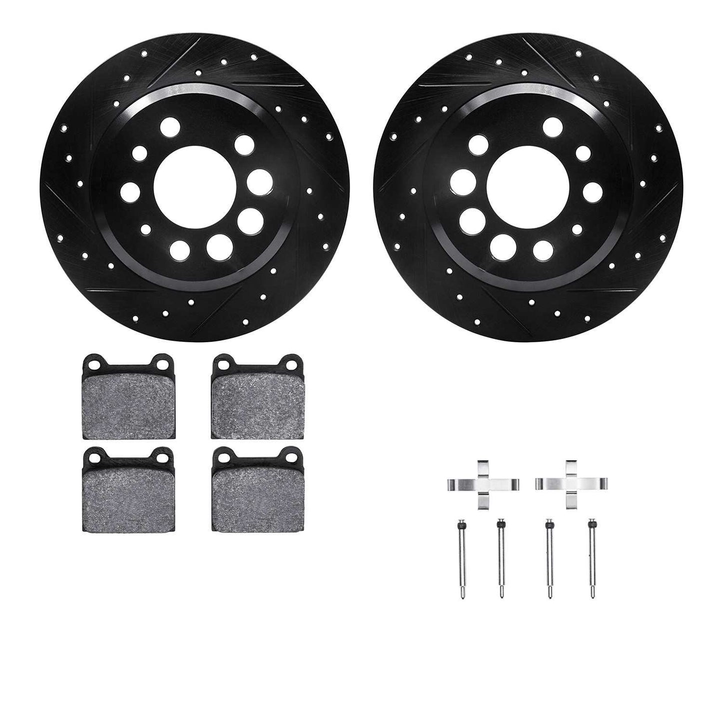 Dynamic Friction Company Disc Brake Kit 8512-27009