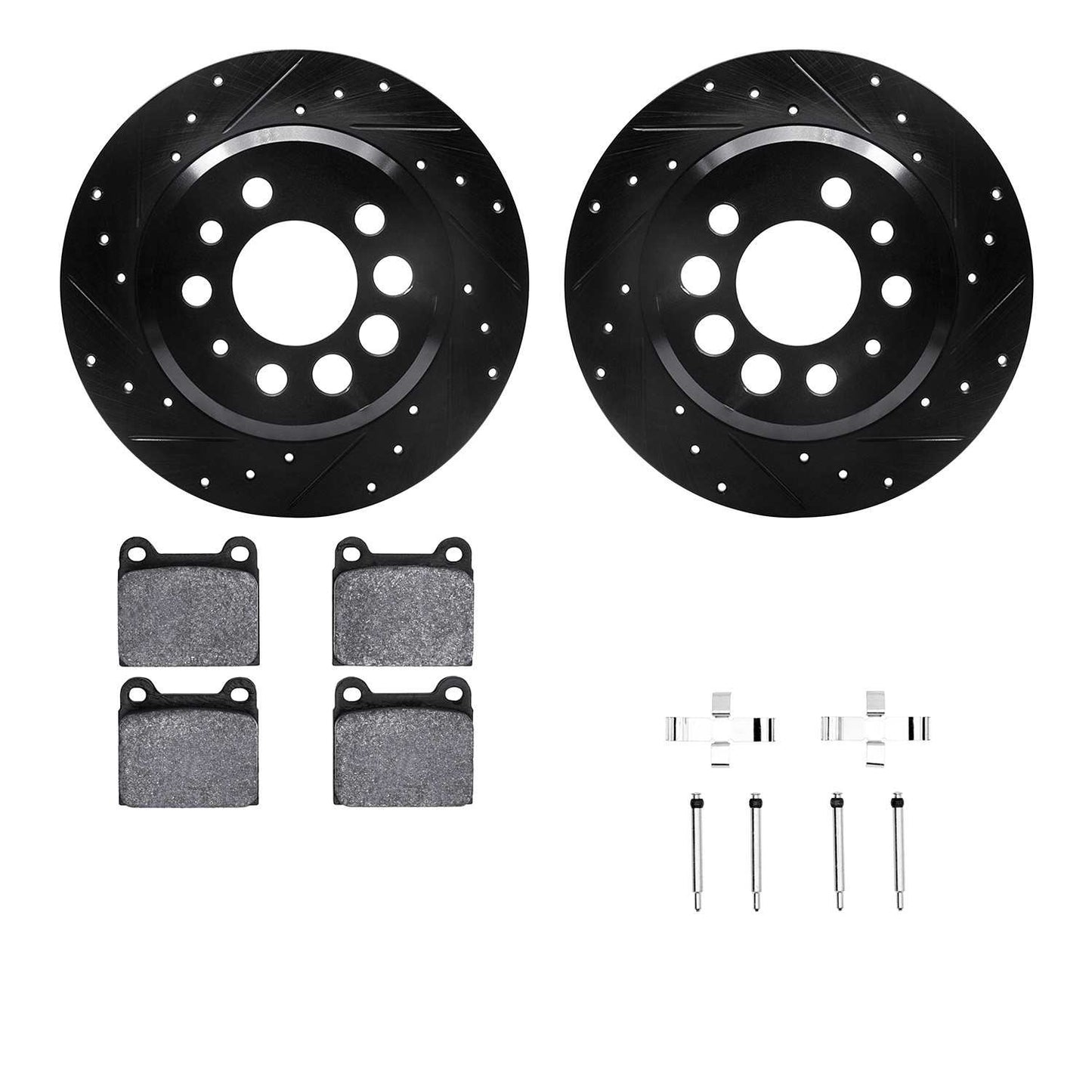 Dynamic Friction Company Disc Brake Kit 8512-27010