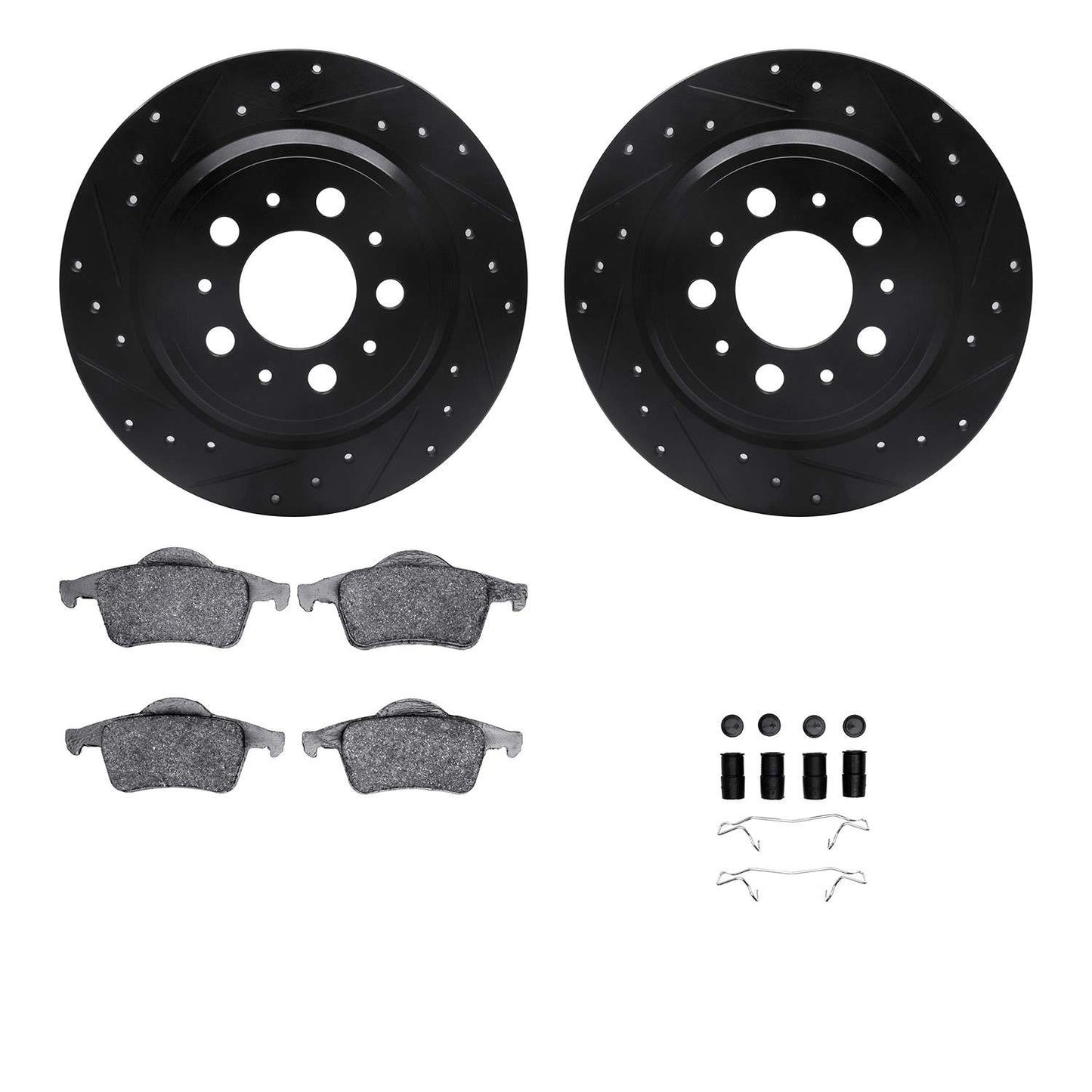 Dynamic Friction Company Disc Brake Kit 8512-27029