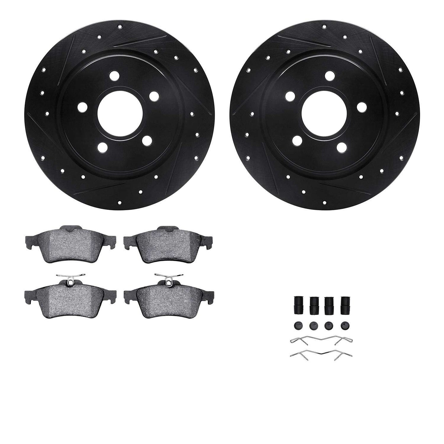 Dynamic Friction Company Disc Brake Kit 8512-27036
