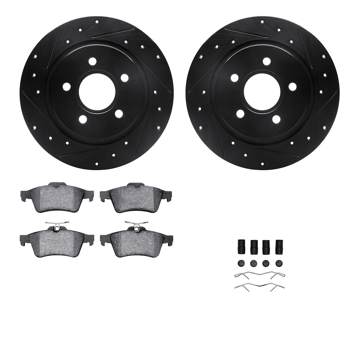Dynamic Friction Company Disc Brake Kit 8512-27036