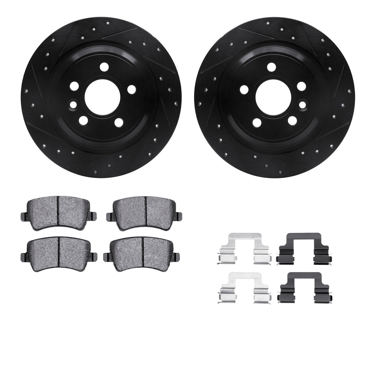 Dynamic Friction Company Disc Brake Kit 8512-27041