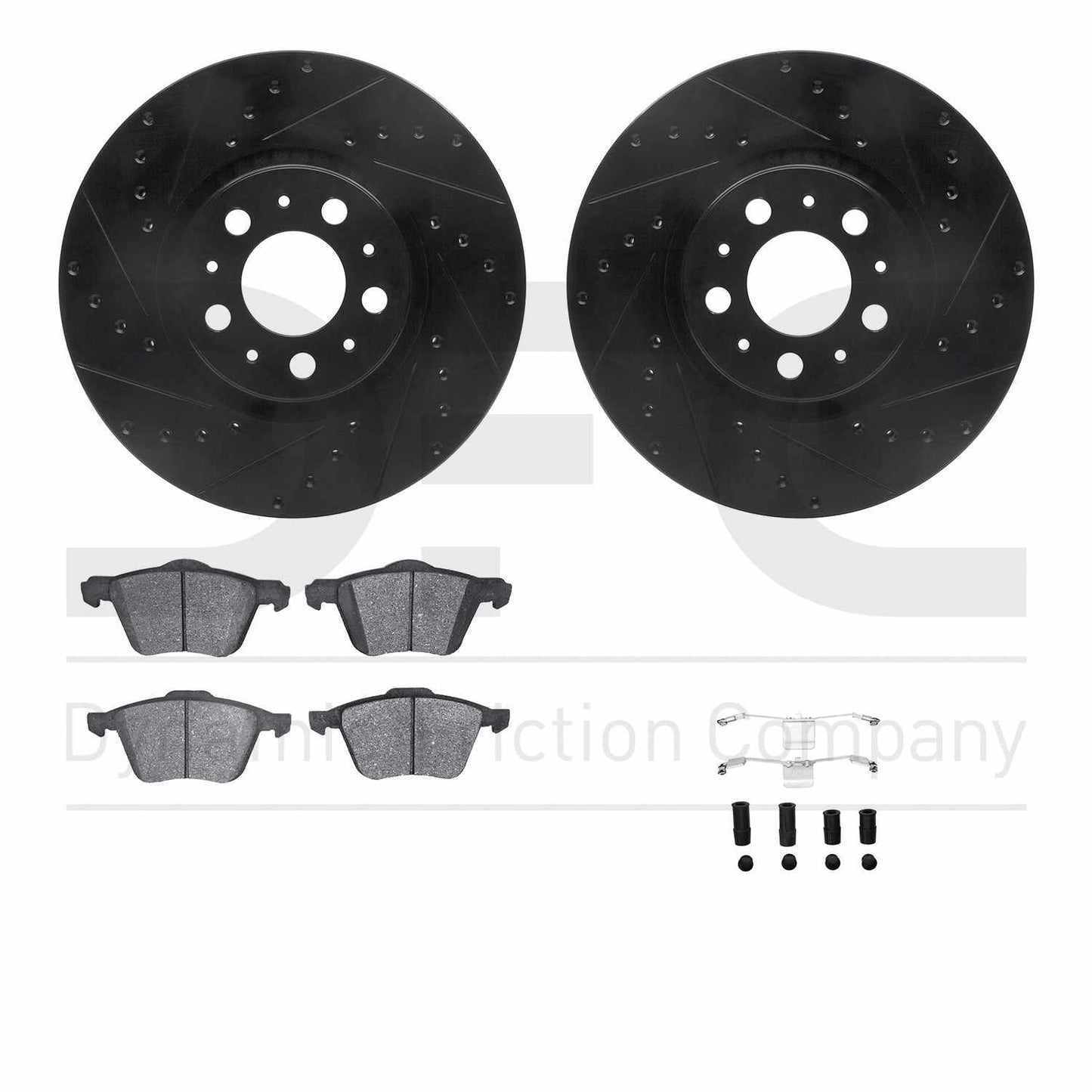 Dynamic Friction Company Disc Brake Kit 8512-27052
