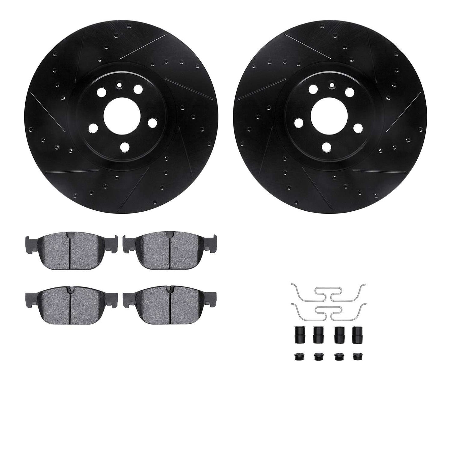 Dynamic Friction Company Disc Brake Kit 8512-27287