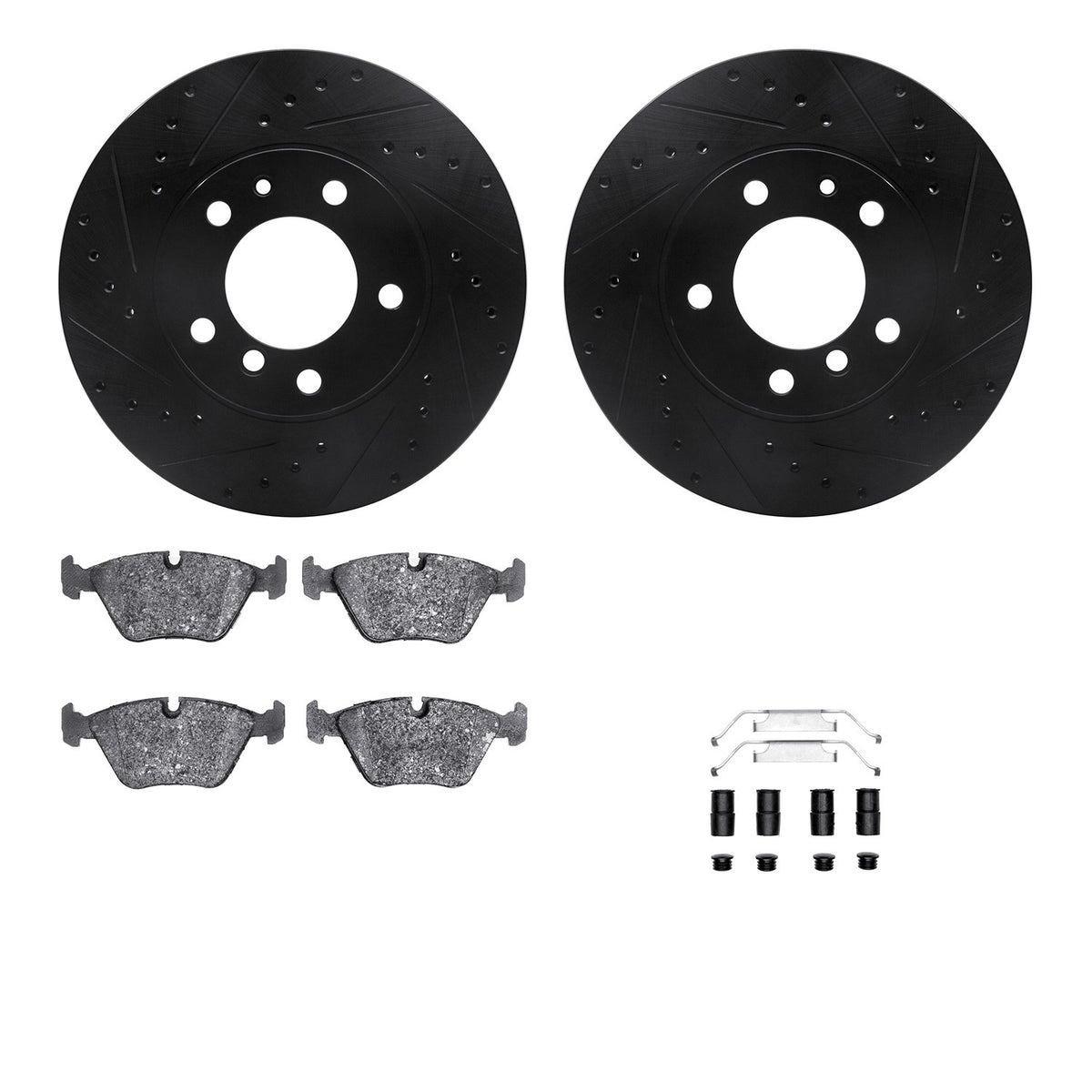 Dynamic Friction Company Disc Brake Kit 8512-31019