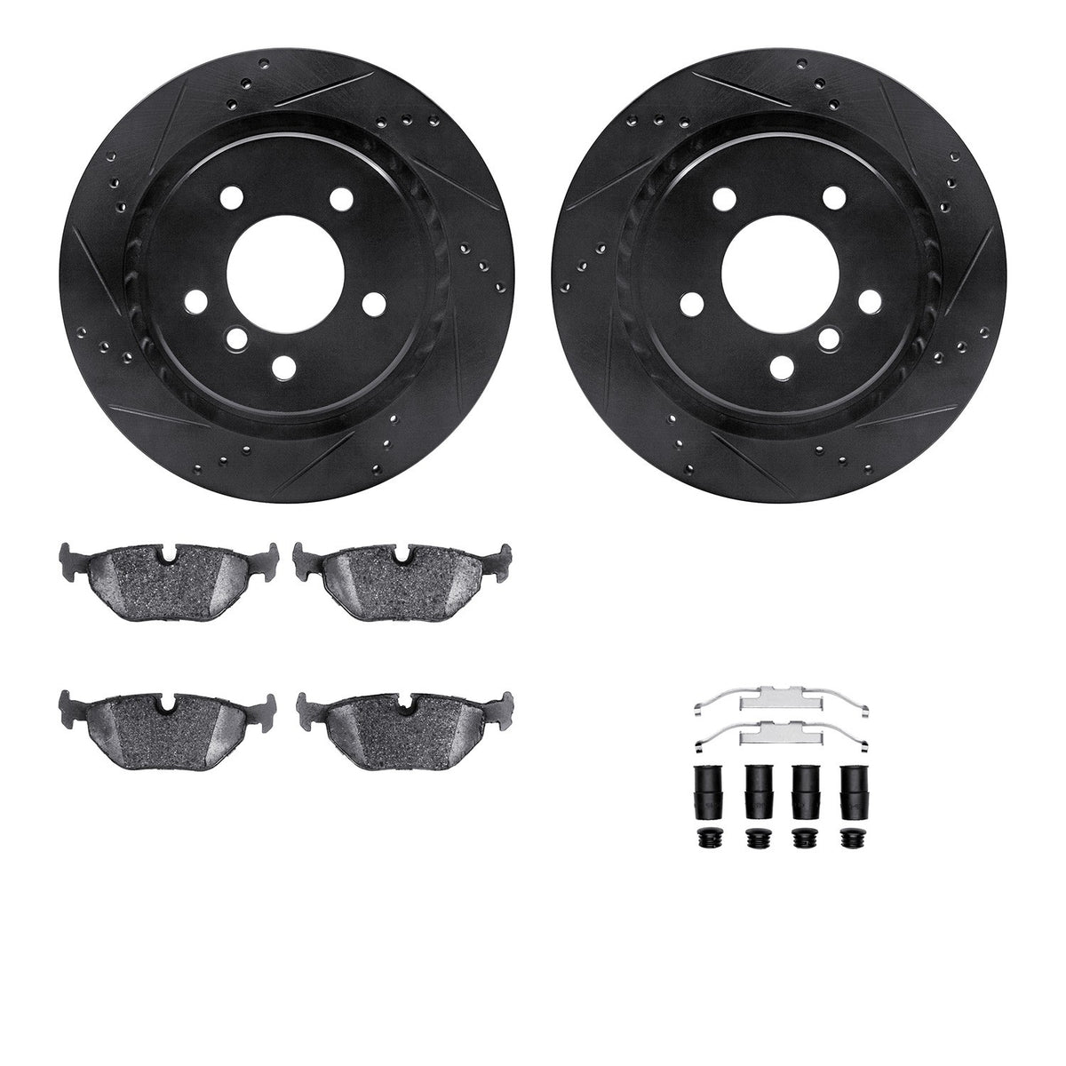 Dynamic Friction Company Disc Brake Kit 8512-31034