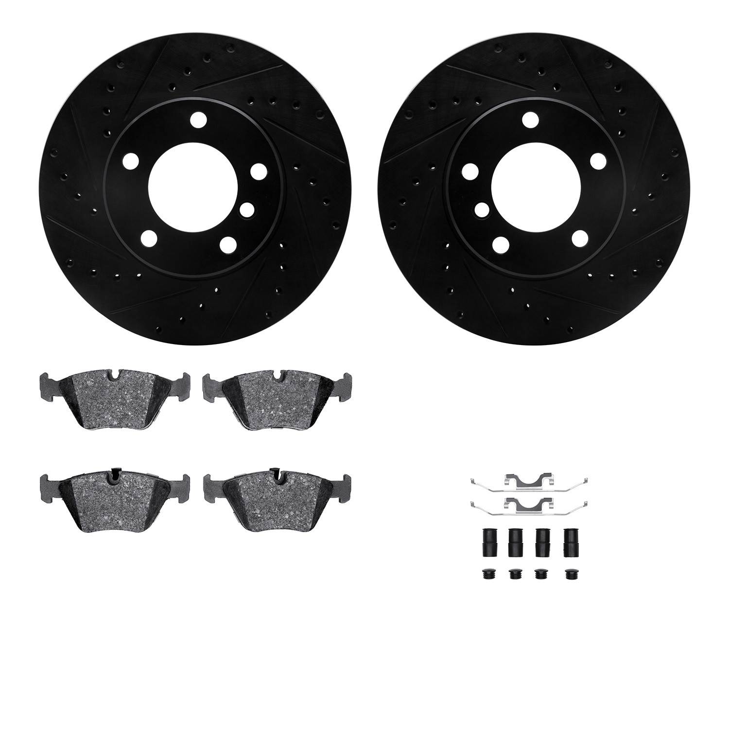 Dynamic Friction Company Disc Brake Kit 8512-31041