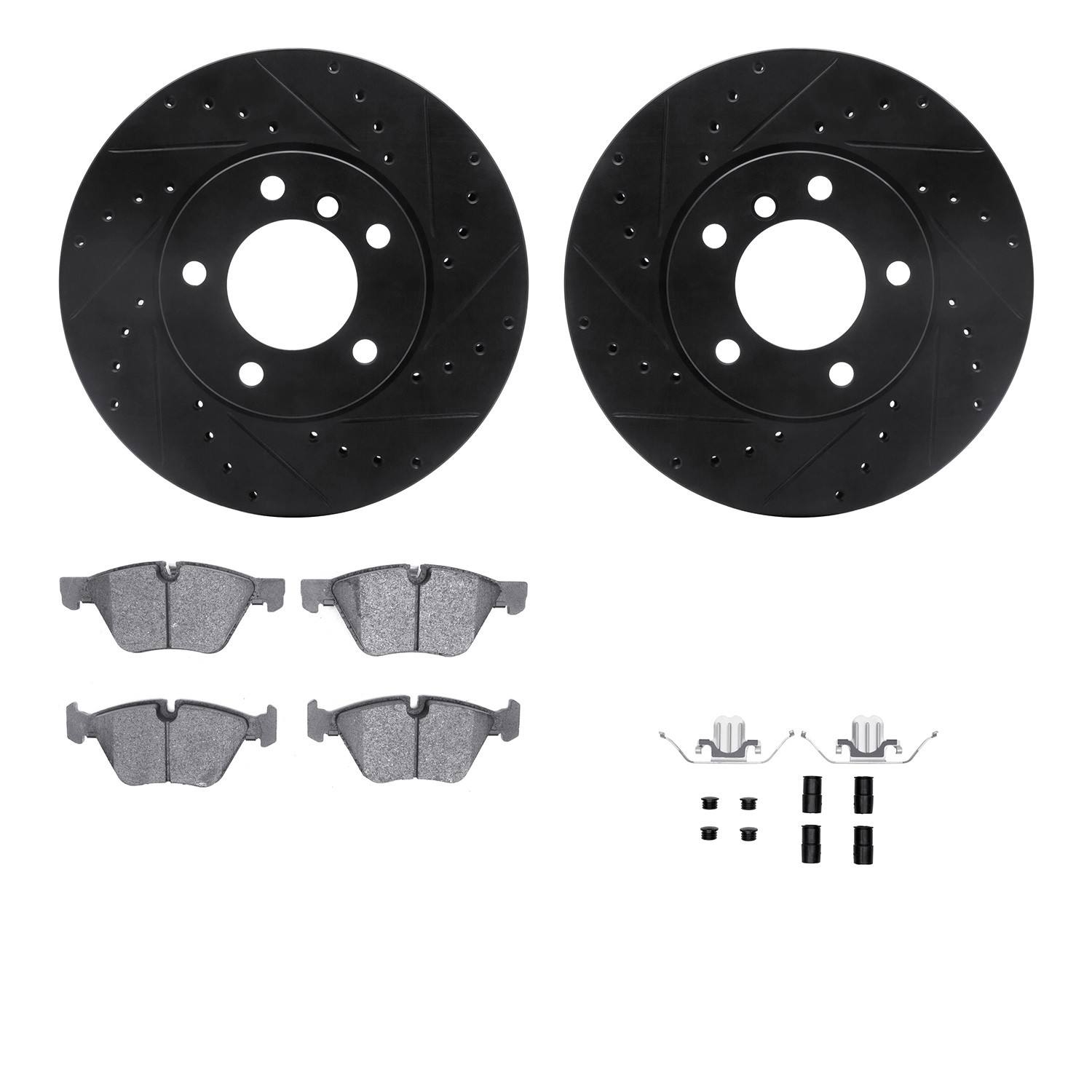 Dynamic Friction Company Disc Brake Kit 8512-31072