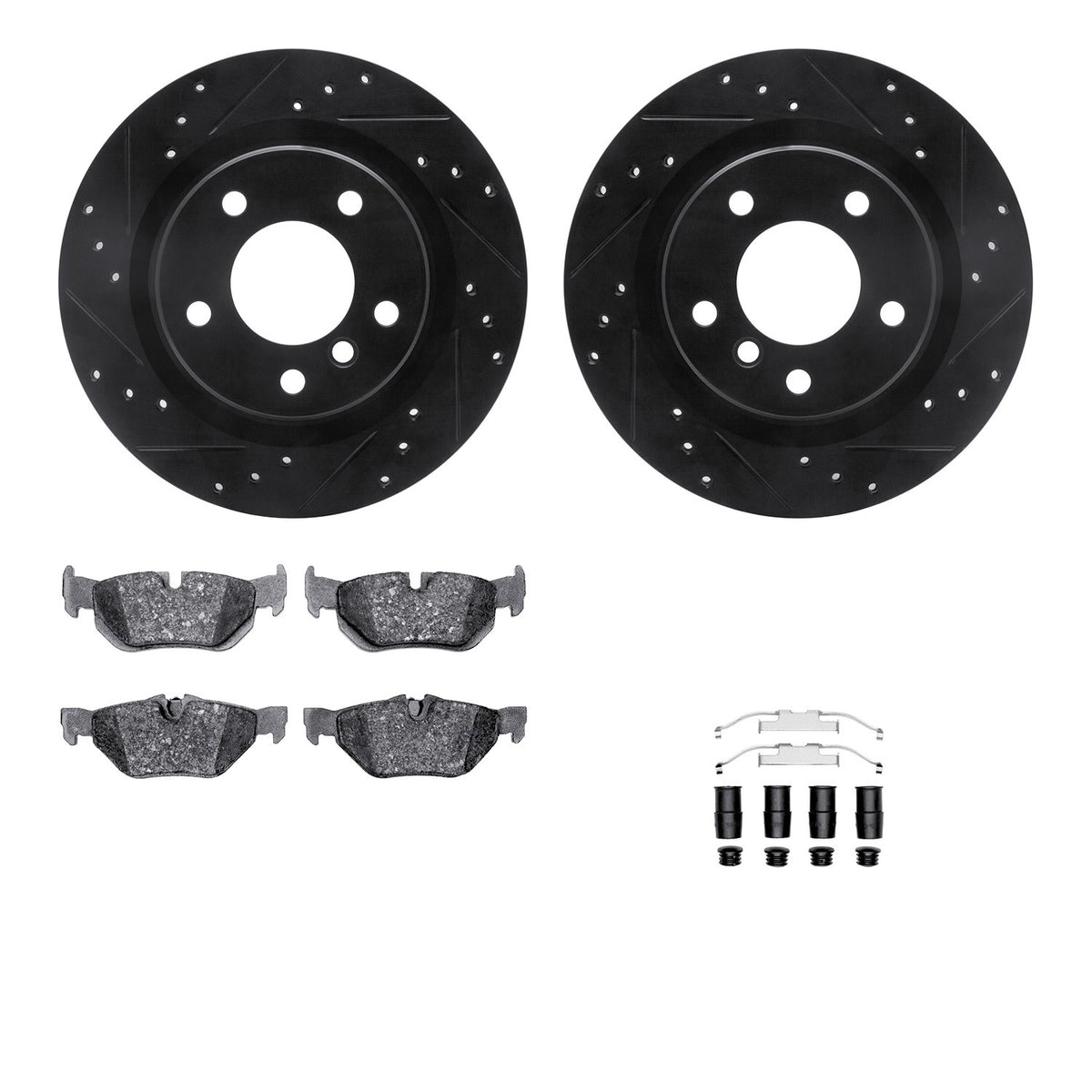 Dynamic Friction Company Disc Brake Kit 8512-31074