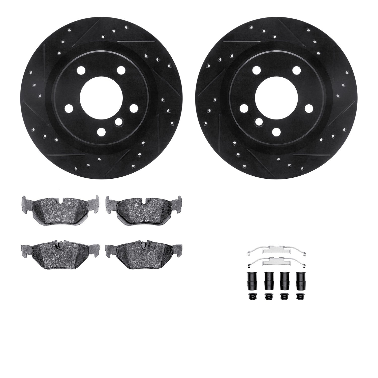 Dynamic Friction Company Disc Brake Kit 8512-31074
