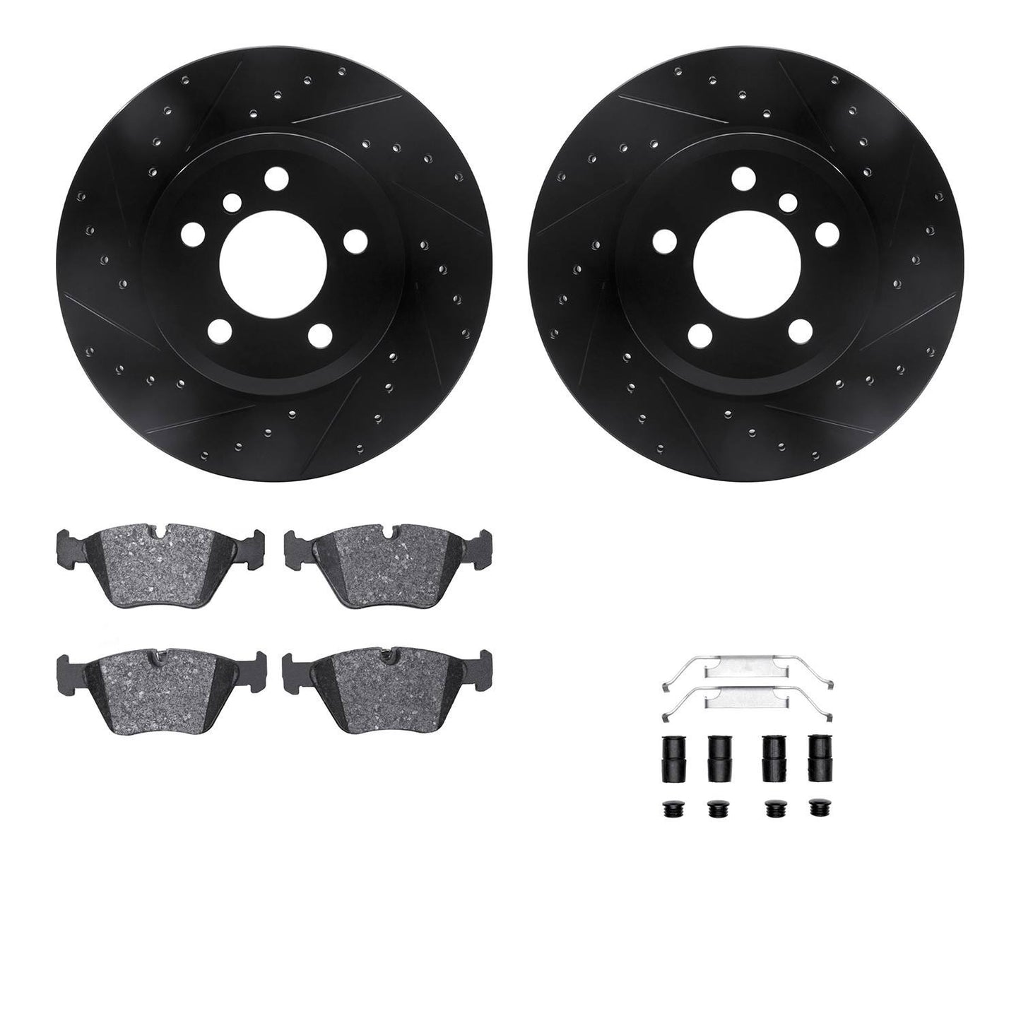 Dynamic Friction Company Disc Brake Kit 8512-31080