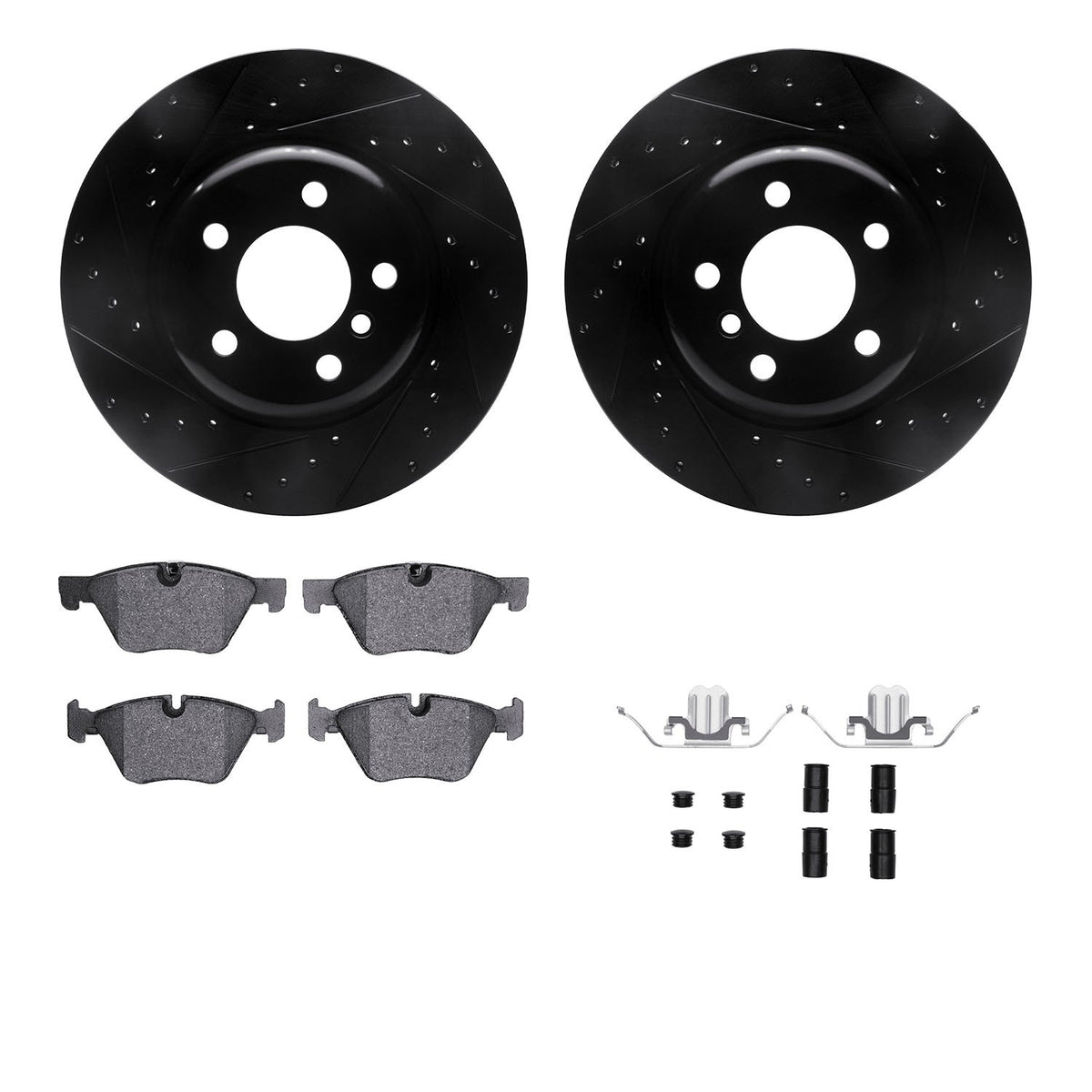 Dynamic Friction Company Disc Brake Kit 8512-31114