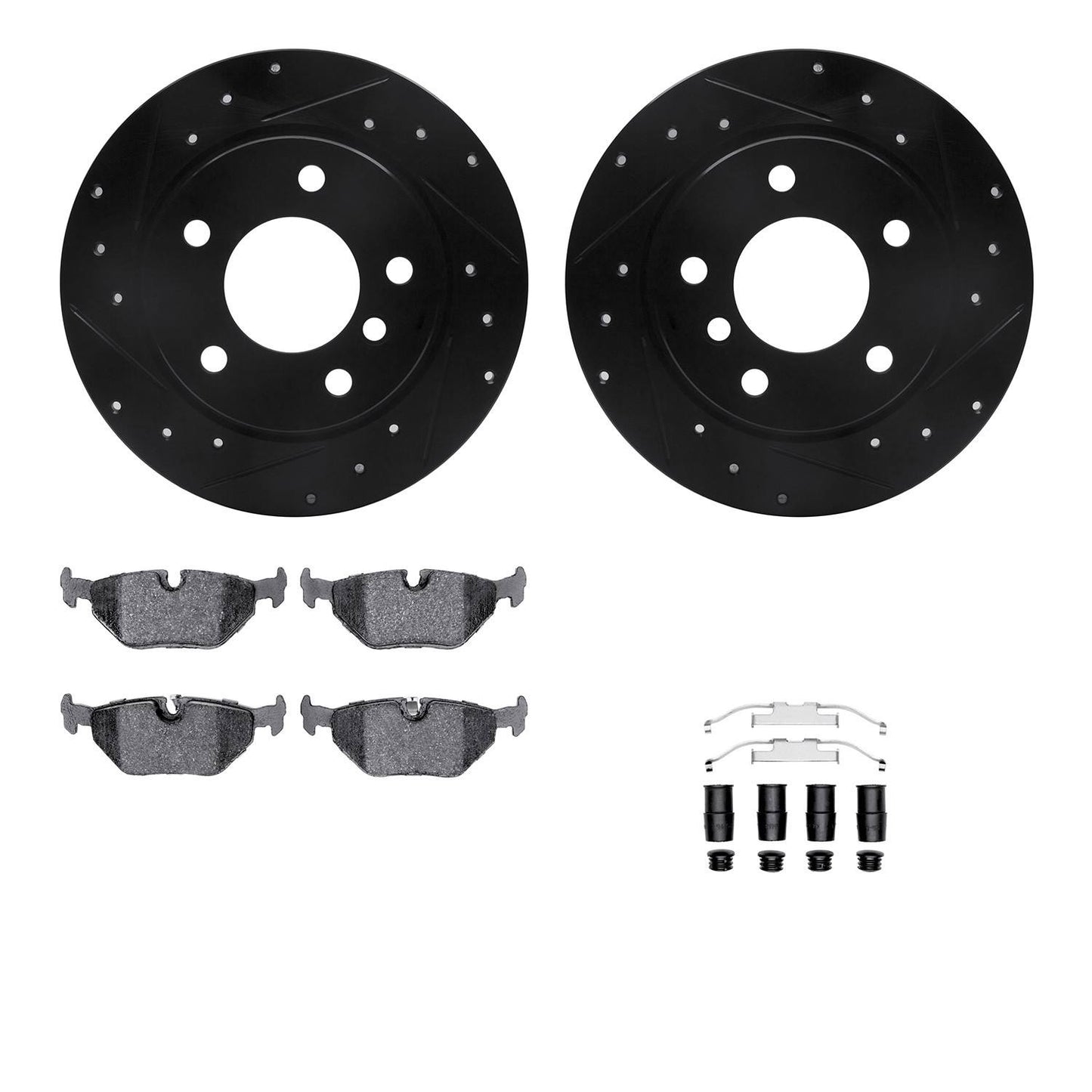 Dynamic Friction Company Disc Brake Kit 8512-31240