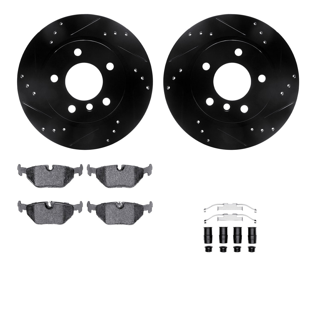 Dynamic Friction Company Disc Brake Kit 8512-31373