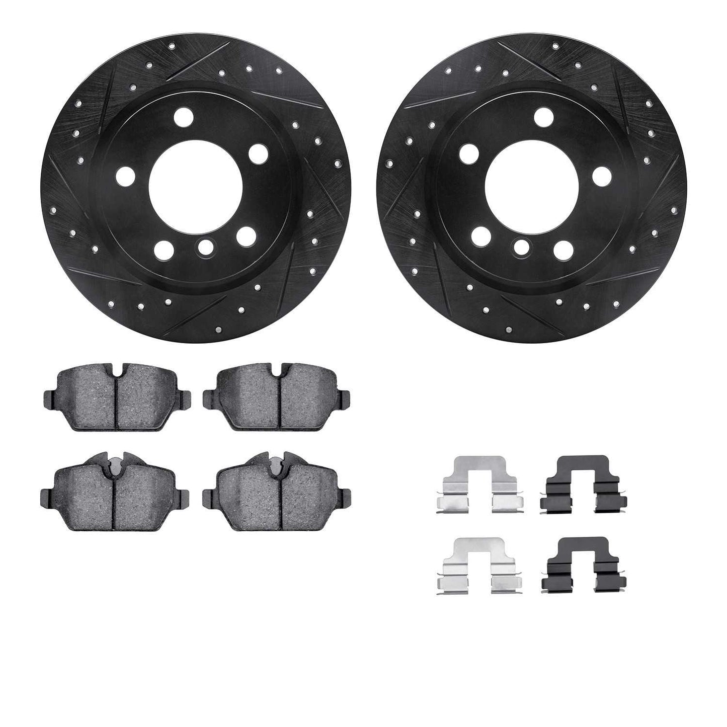 Dynamic Friction Company Disc Brake Kit 8512-32012