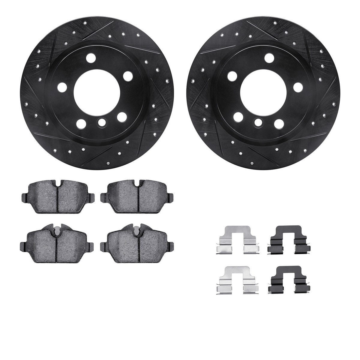 Dynamic Friction Company Disc Brake Kit 8512-32012