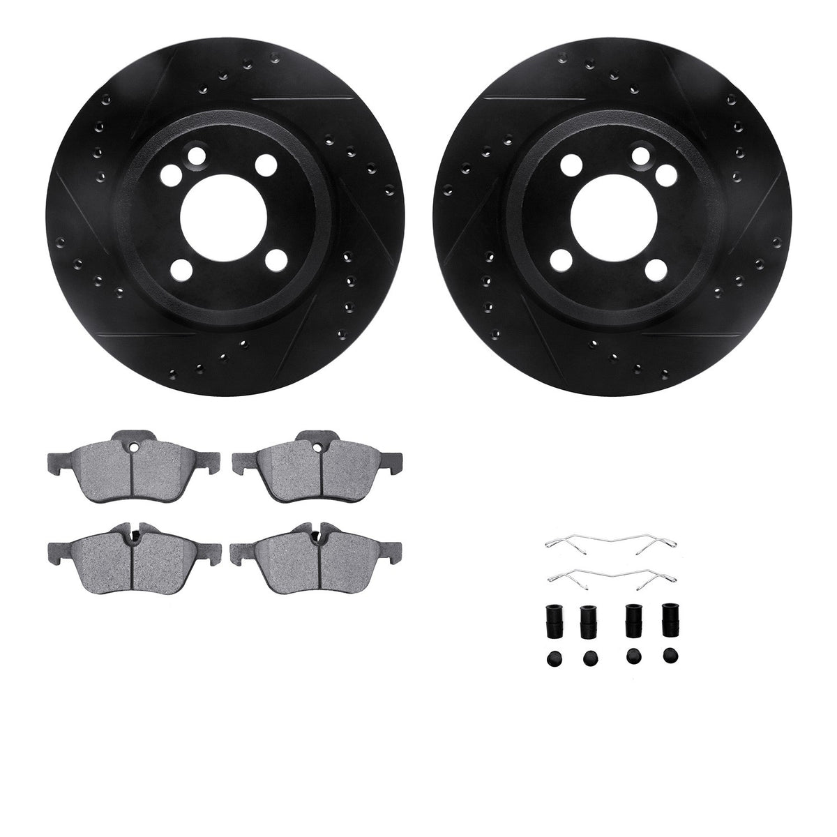 Dynamic Friction Company Disc Brake Kit 8512-32043