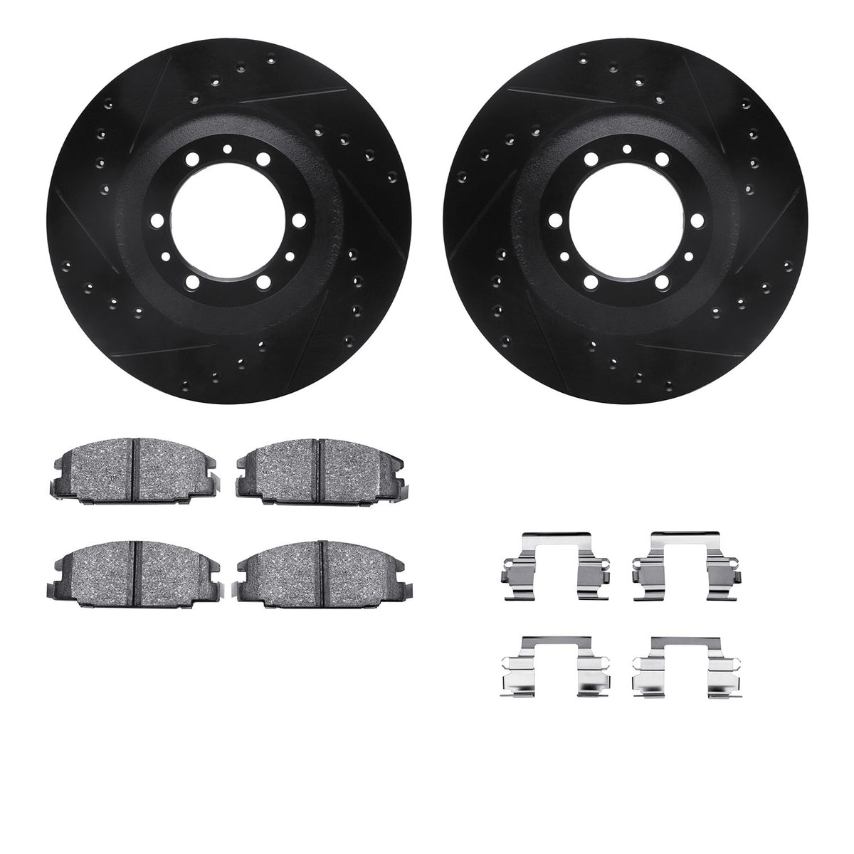 Dynamic Friction Company Disc Brake Kit 8512-37008