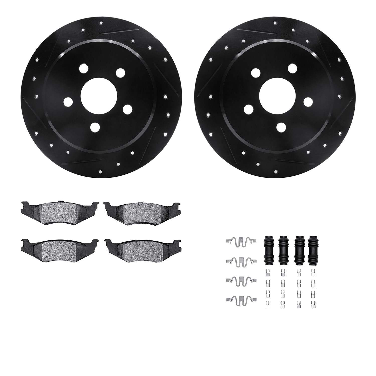 Dynamic Friction Company Disc Brake Kit 8512-39003