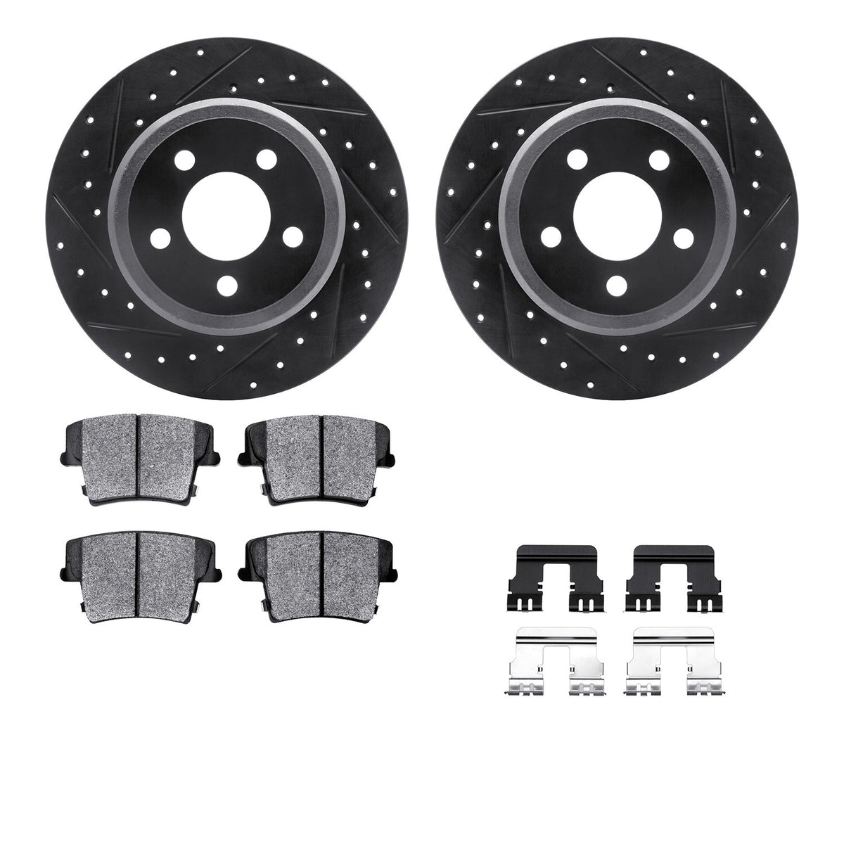 Dynamic Friction Company Disc Brake Kit 8512-39006