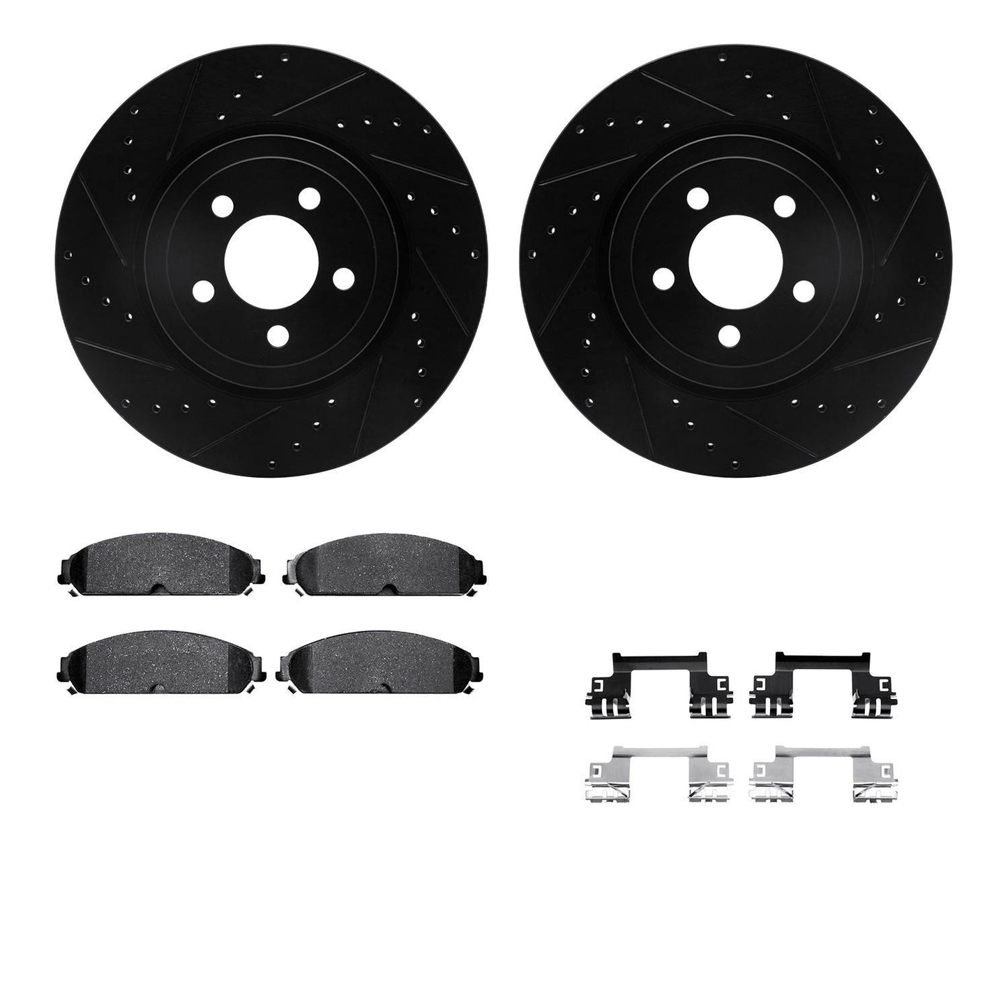 Dynamic Friction Company Disc Brake Kit 8512-39007