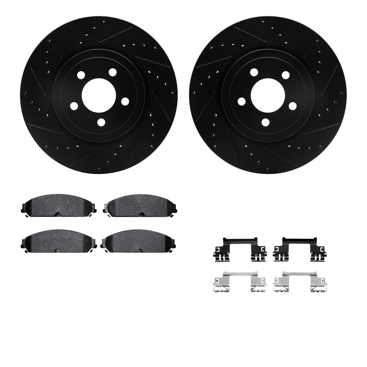 Dynamic Friction Company Disc Brake Kit 8512-39007