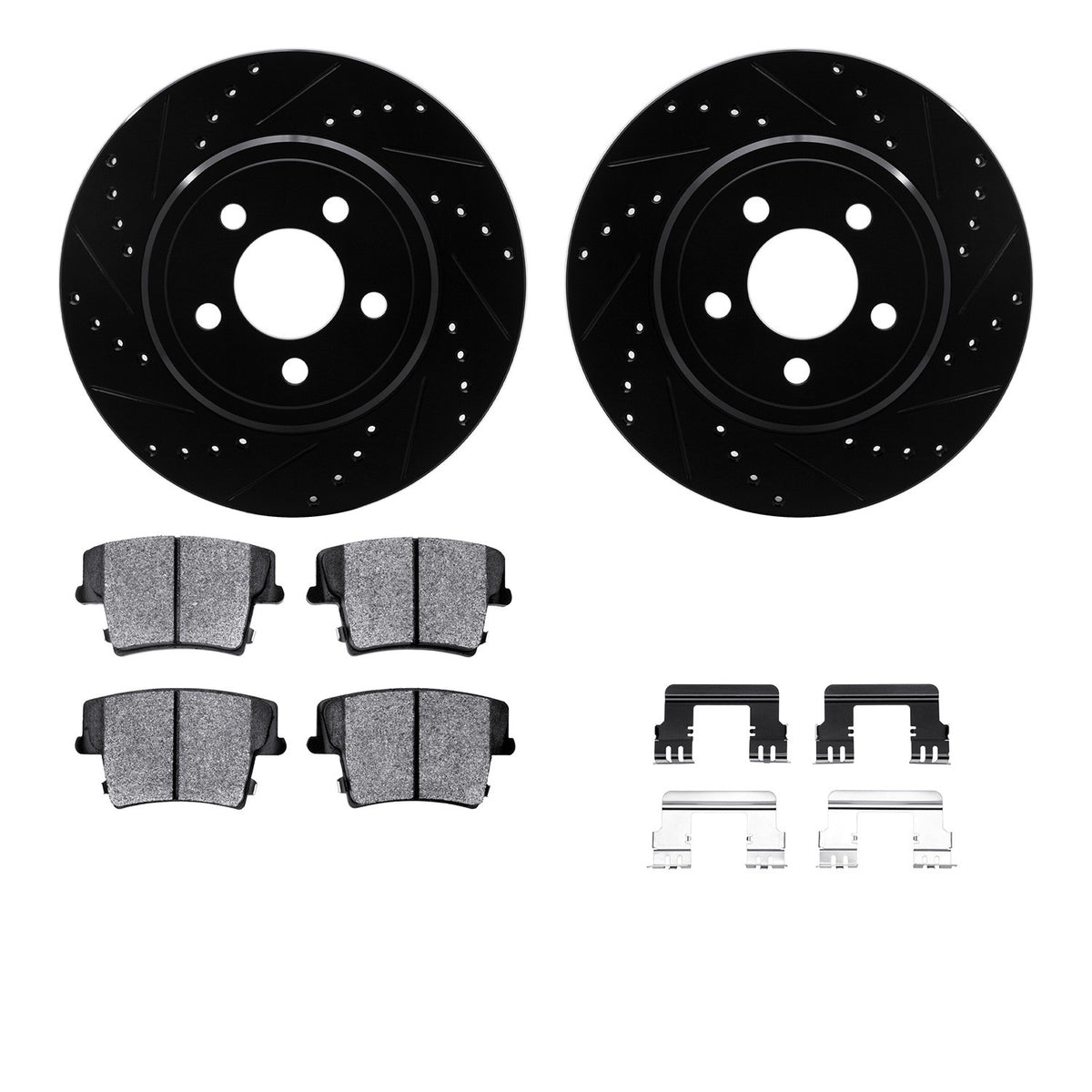 Dynamic Friction Company Disc Brake Kit 8512-39011