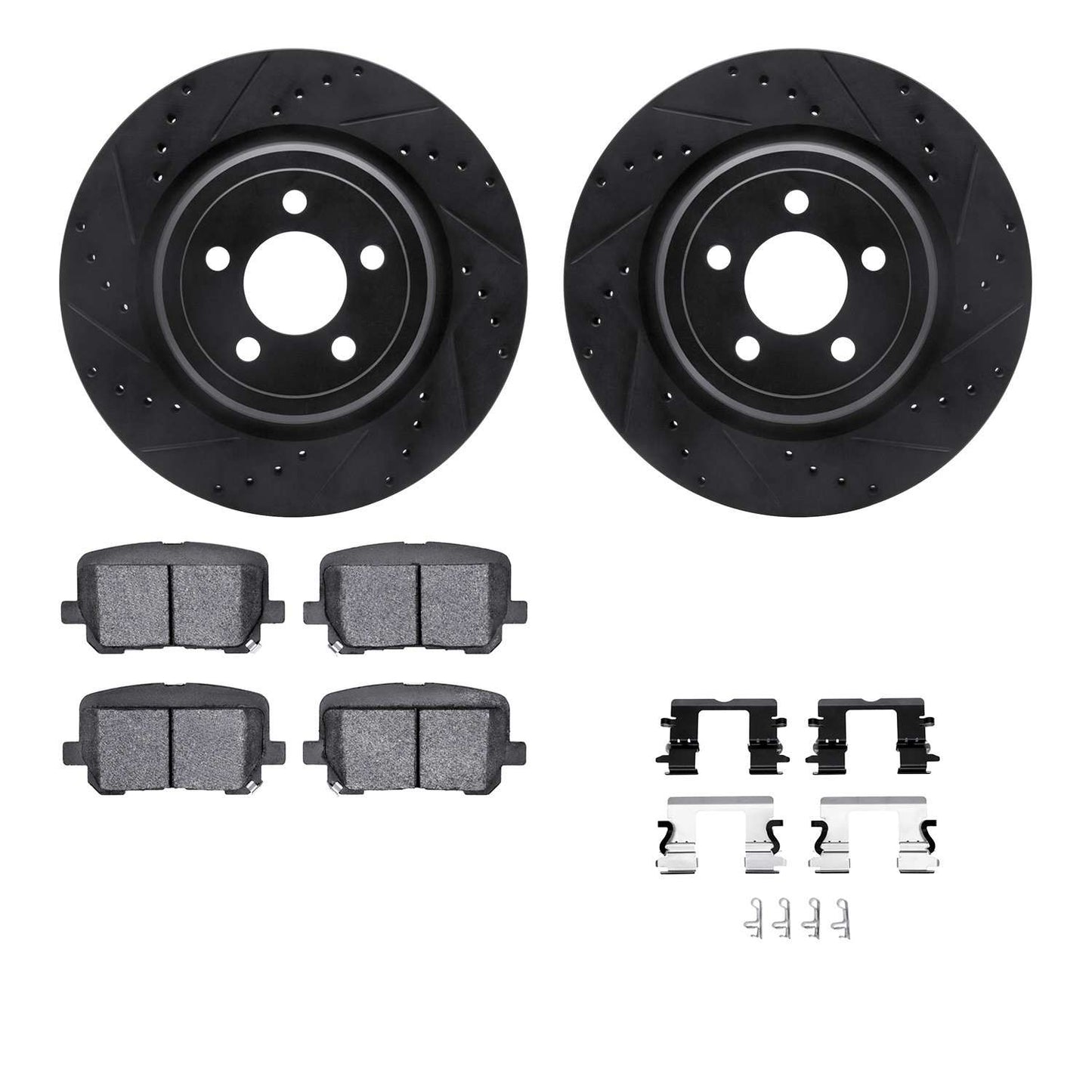 Dynamic Friction Company Disc Brake Kit 8512-39014