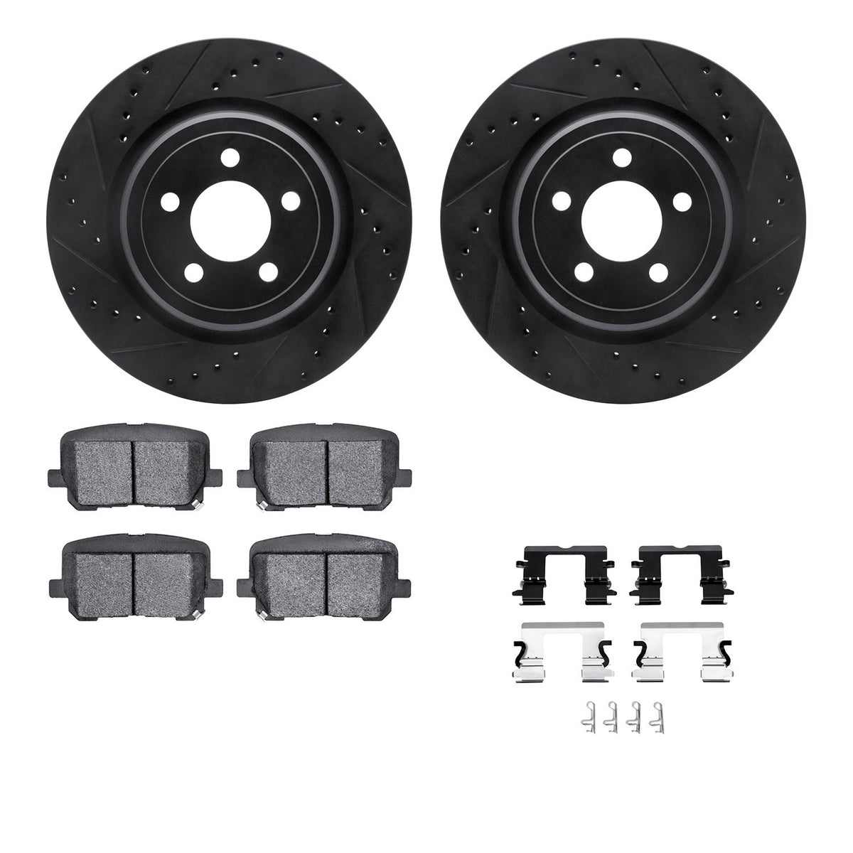 Dynamic Friction Company Disc Brake Kit 8512-39014