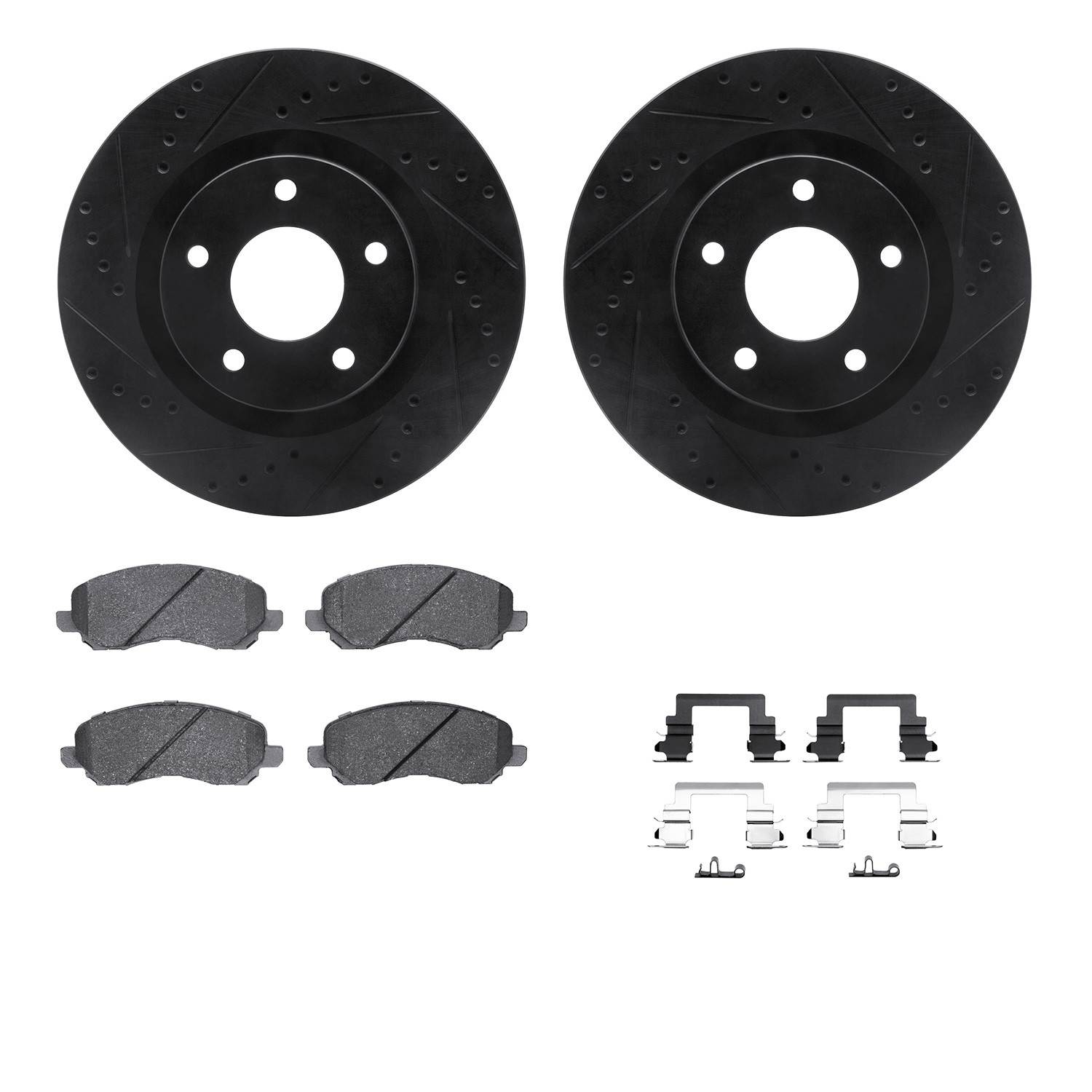 Dynamic Friction Company Disc Brake Kit 8512-39026