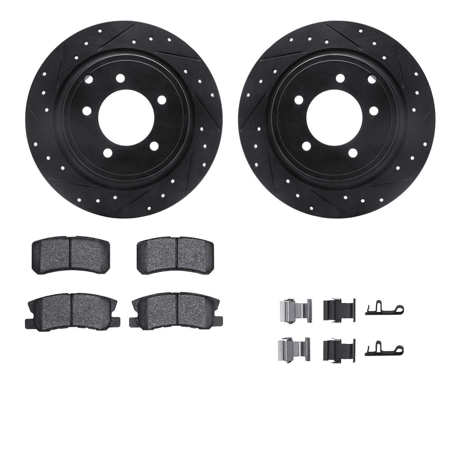 Dynamic Friction Company Disc Brake Kit 8512-39027