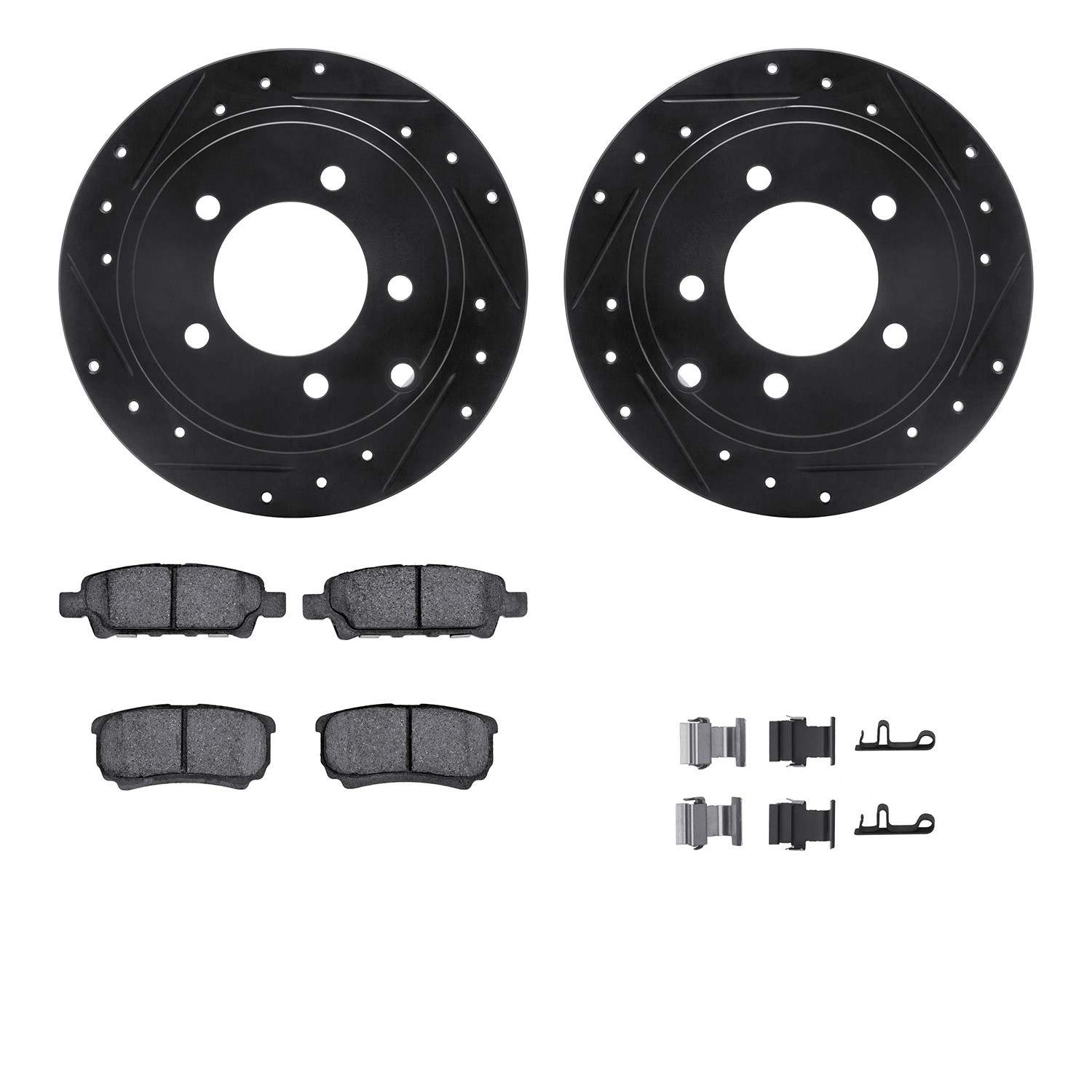 Dynamic Friction Company Disc Brake Kit 8512-39031