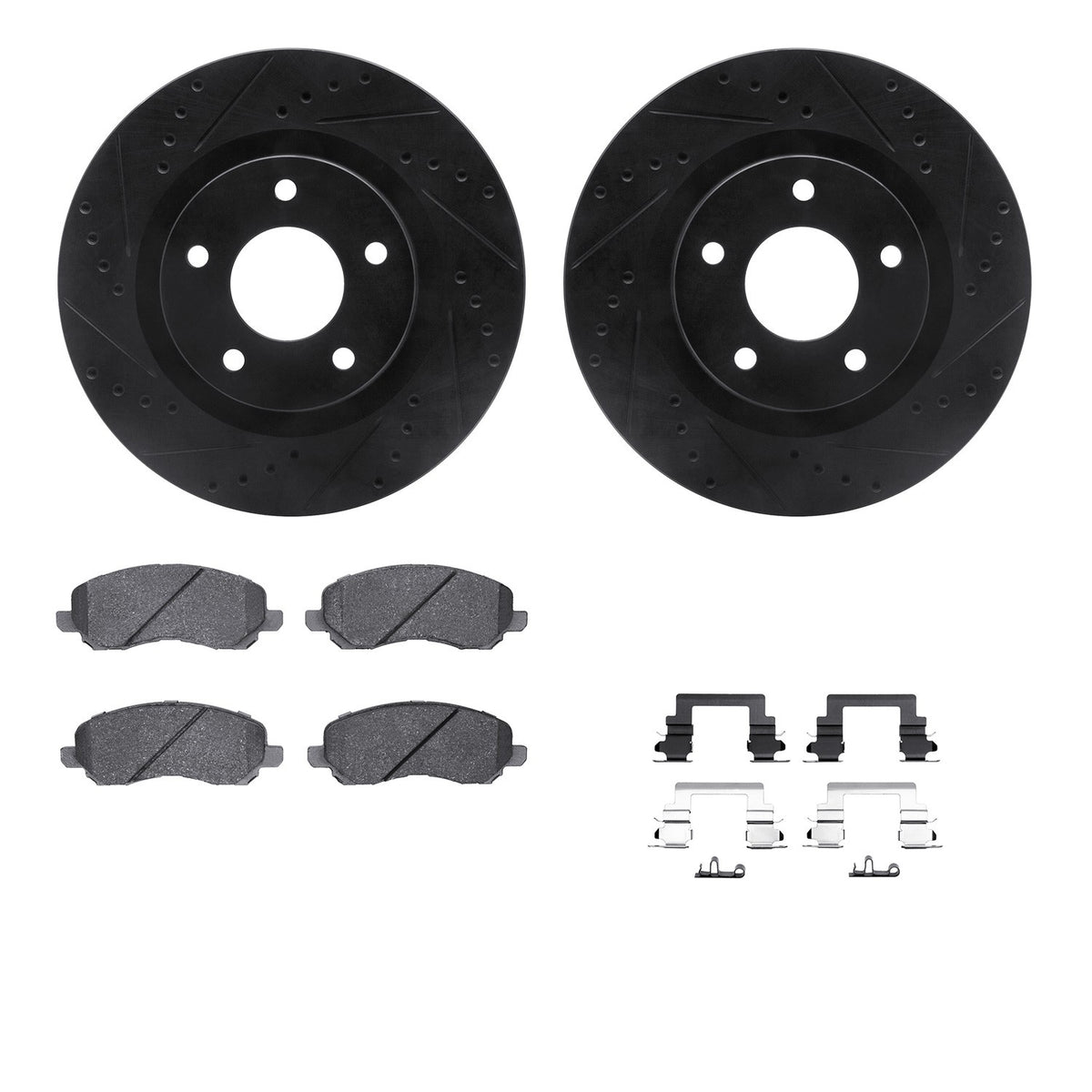 Dynamic Friction Company Disc Brake Kit 8512-39134