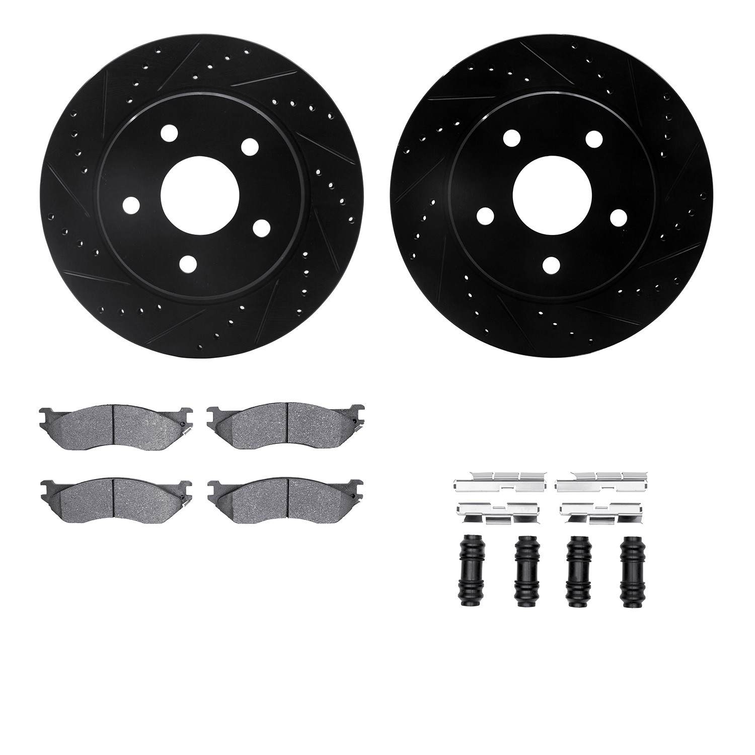 Dynamic Friction Company Disc Brake Kit 8512-40082