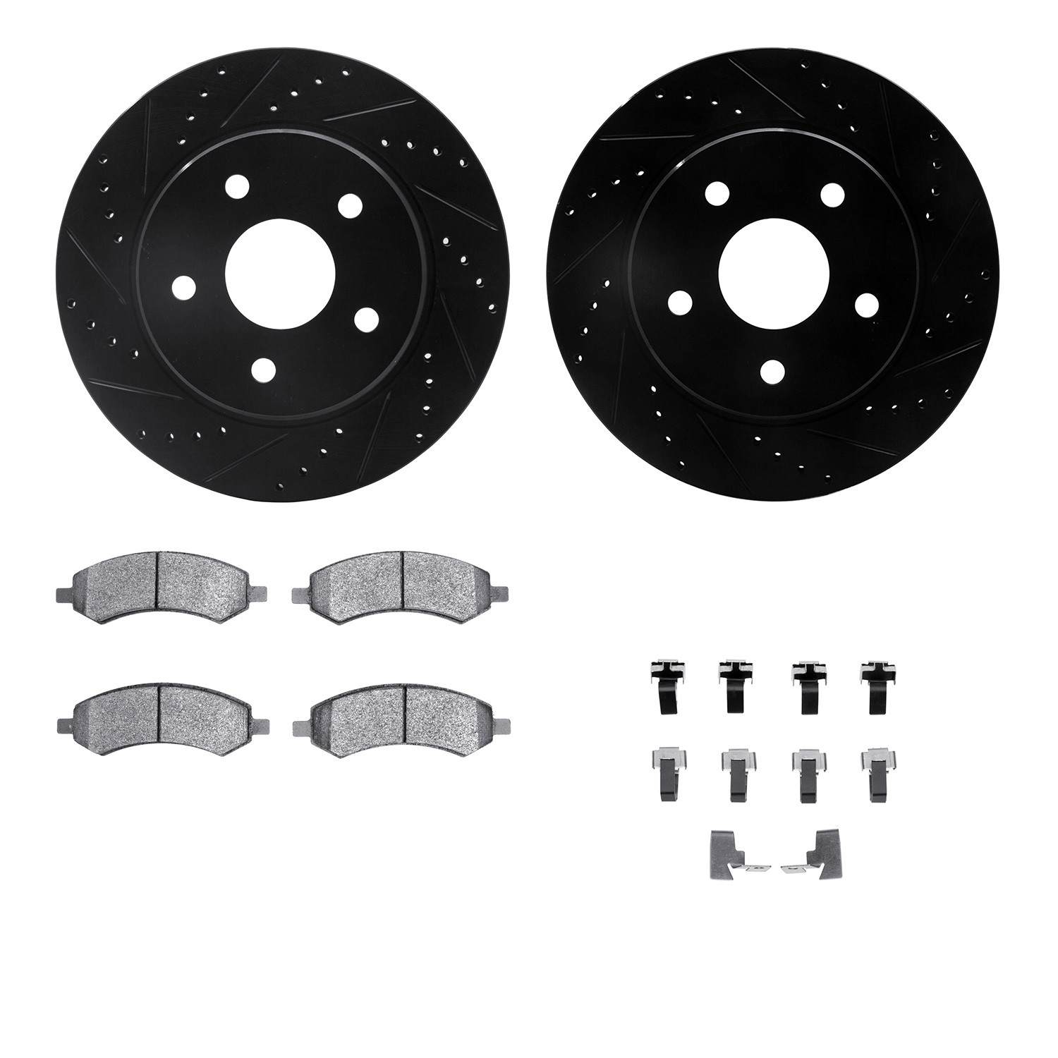 Dynamic Friction Company Disc Brake Kit 8512-40090