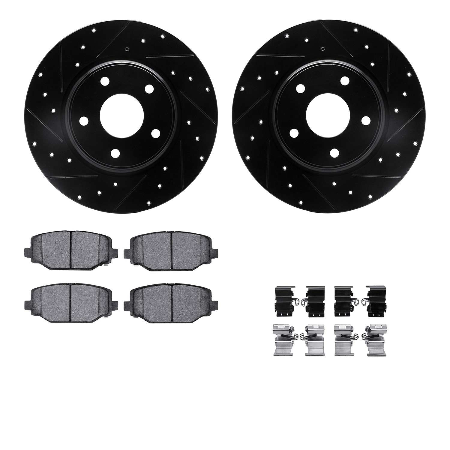 Dynamic Friction Company Disc Brake Kit 8512-40094