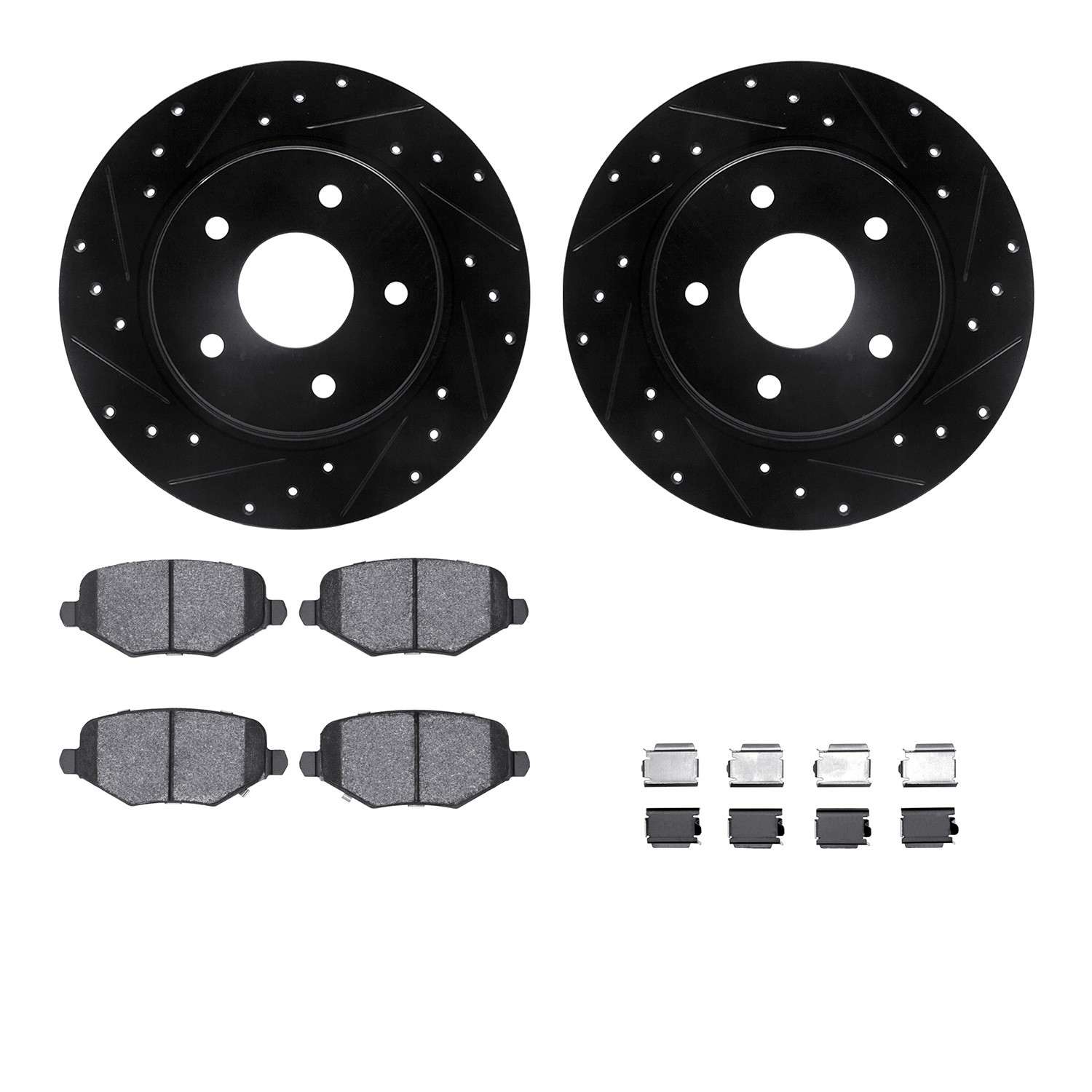 Dynamic Friction Company Disc Brake Kit 8512-40097