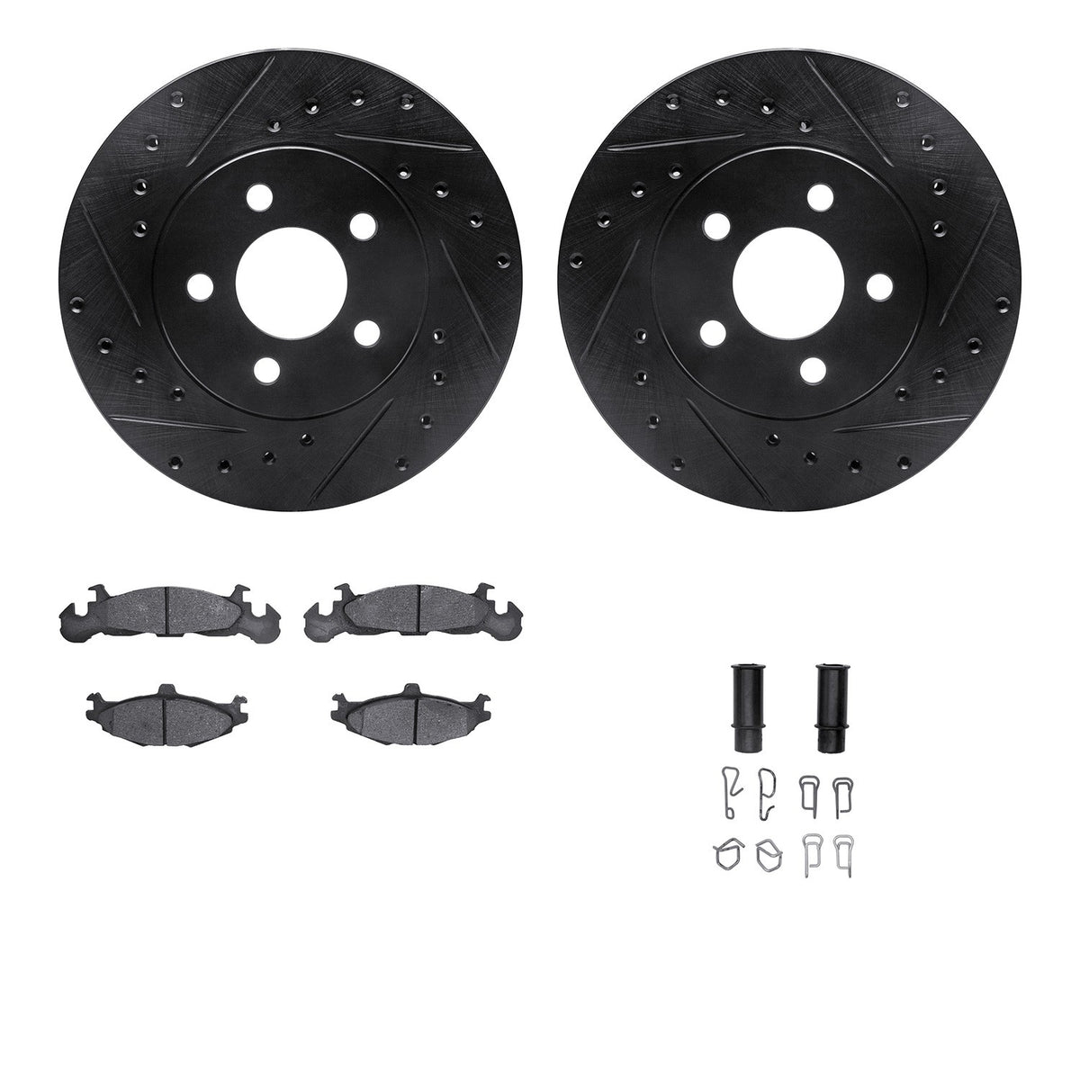 Dynamic Friction Company Disc Brake Kit 8512-40140