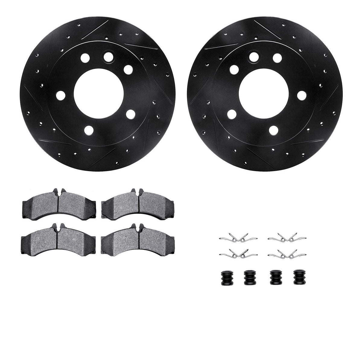 Dynamic Friction Company Disc Brake Kit 8512-40258